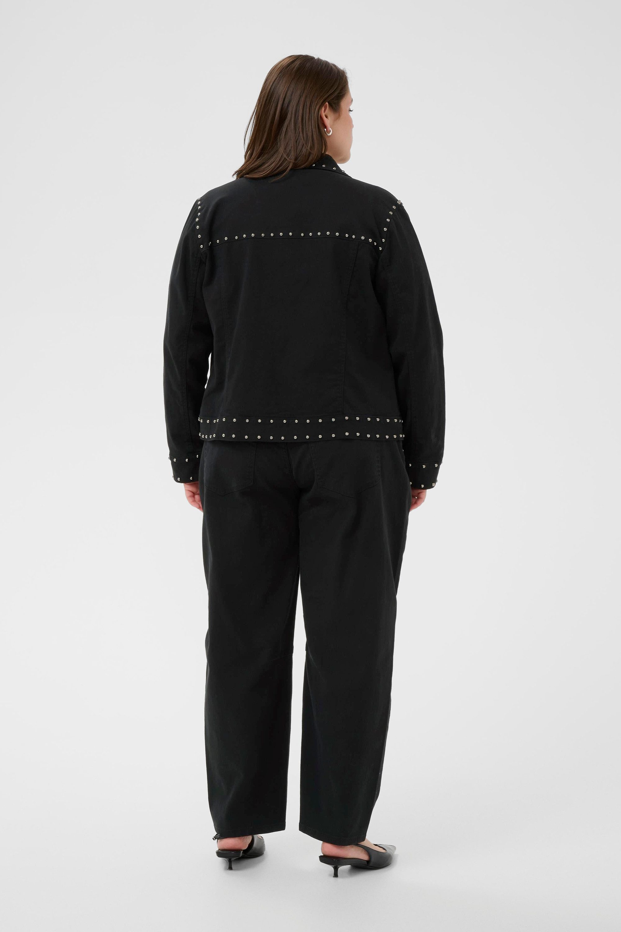 KAFFE Curve Wintermantel Jacke KCbrenn Große Größen