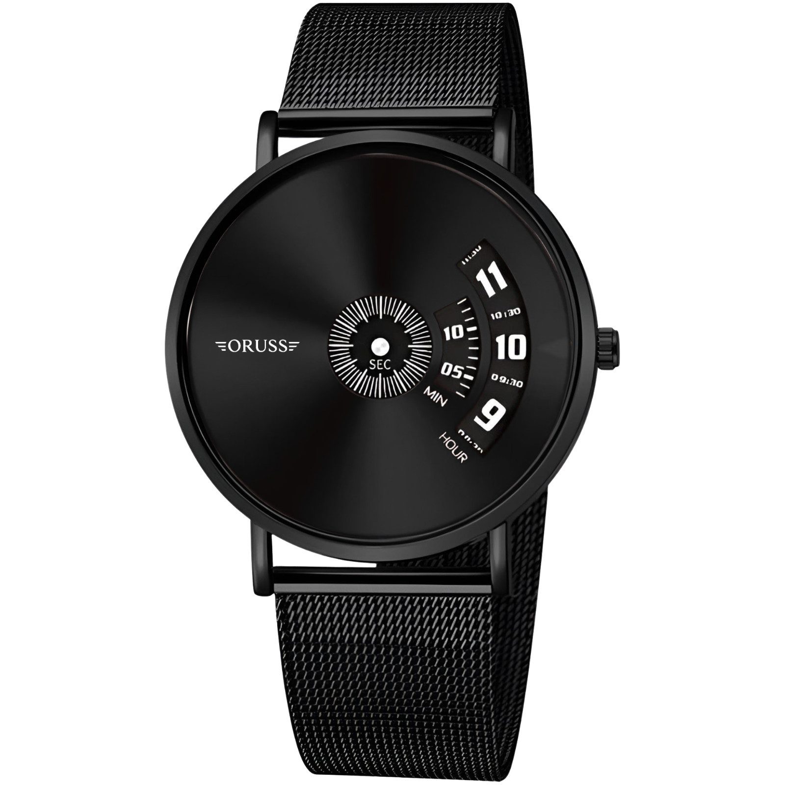 StellarLuma Quarzuhr Herrenuhr Armbanduhr Quarzuhr Edelstahl Mesharmband mit Uhrenkürzer MeshwatchMKX, (Packung, Armbanduhr inklusive Werzeug zur Armbandanpassung), Flache Quarzuhr mit Edelstahl-Mesharmband und Varianten-Zifferblatt