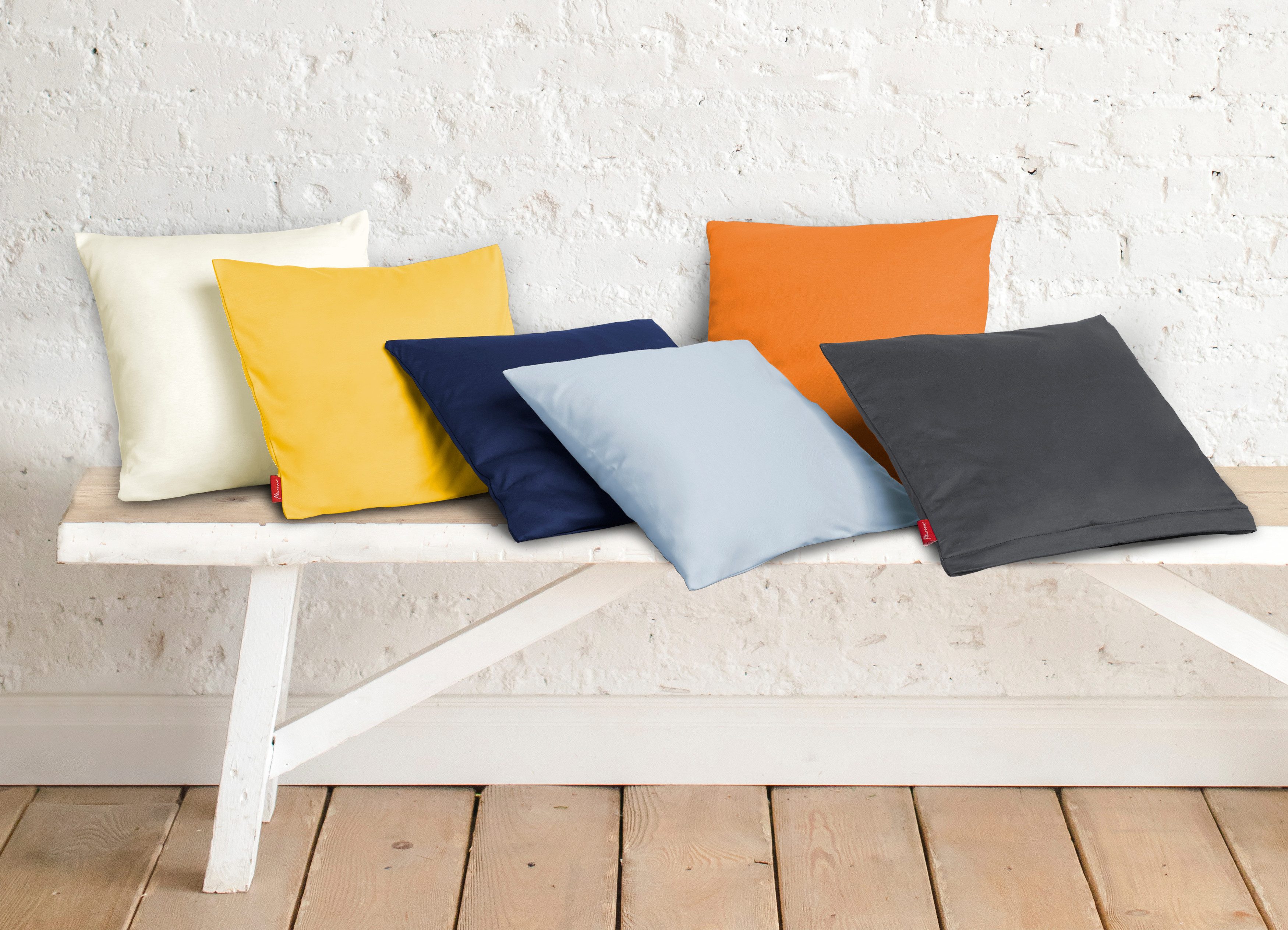 liebling Kissenhülle Interlock Jersey, (1 Stück), seidiger Glanz, hautsympathisch, pflegeleicht, bügelfrei, Ökotex 100