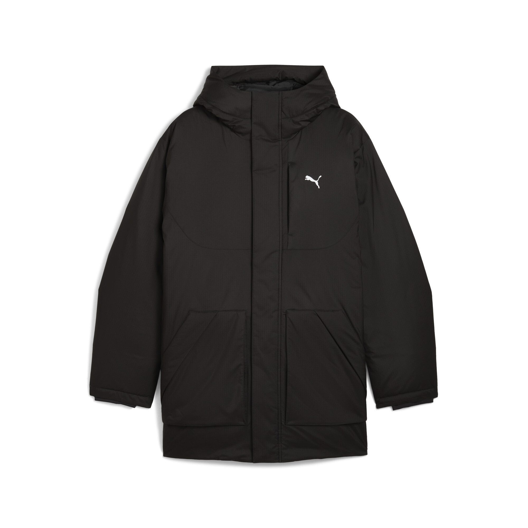 PUMA Daunenjacke Daunenparka mit Kapuze Herren