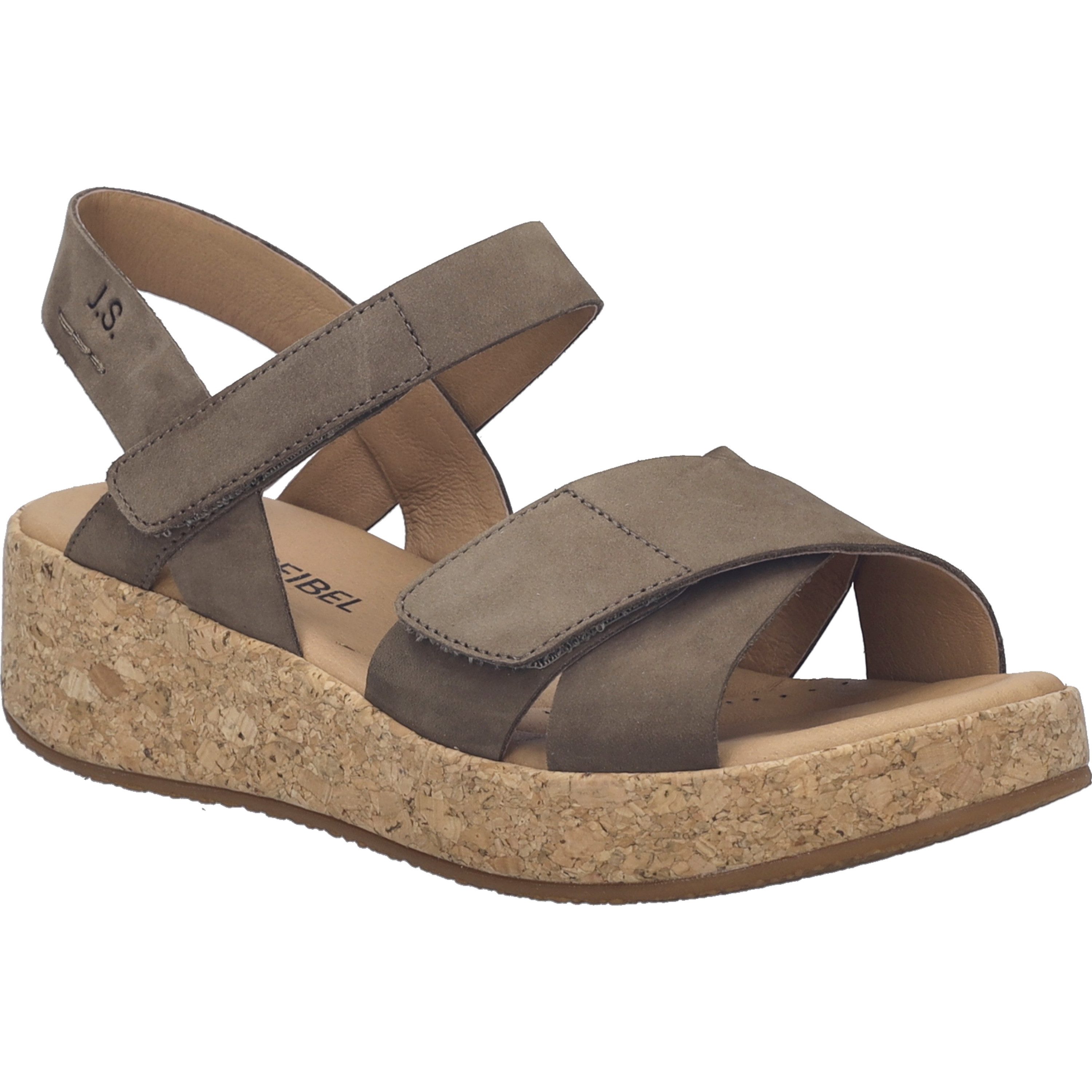 Evita 03, natur Sandale