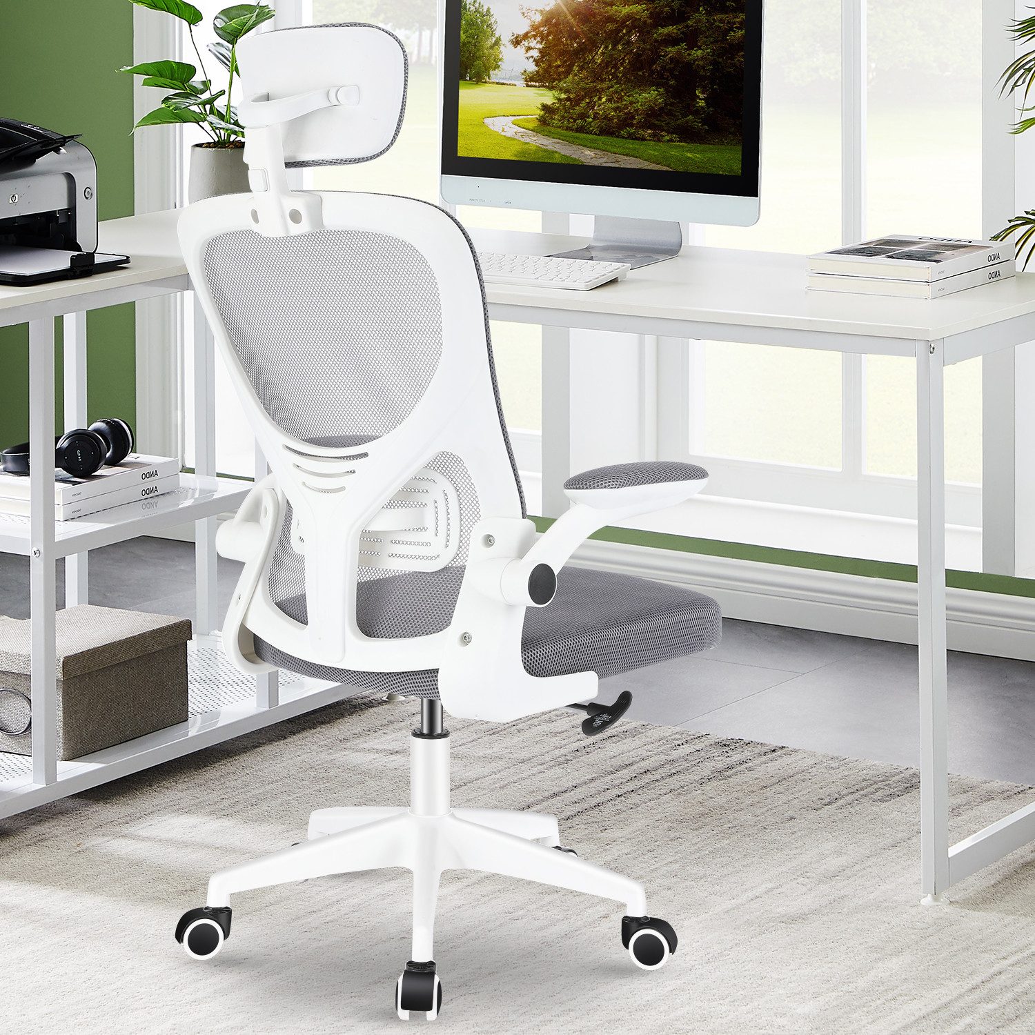 oyajia Bürostuhl Ergonomischer Bürostuhl, Schreibtischstuhl mit günstig online kaufen