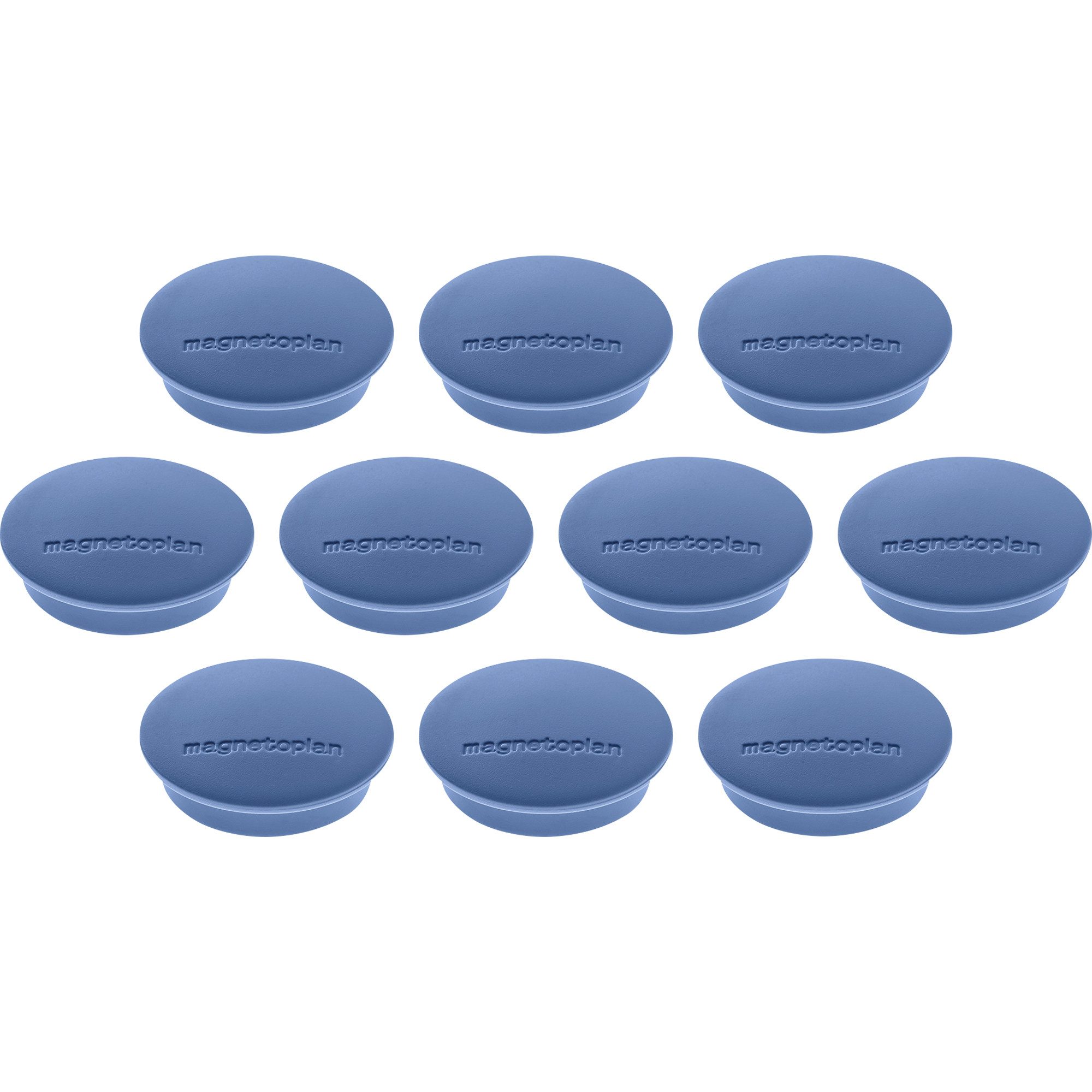magnetoplan® Magnet Magnet Discofix Junior 1662114 34mm dunkelblau 10 Stück