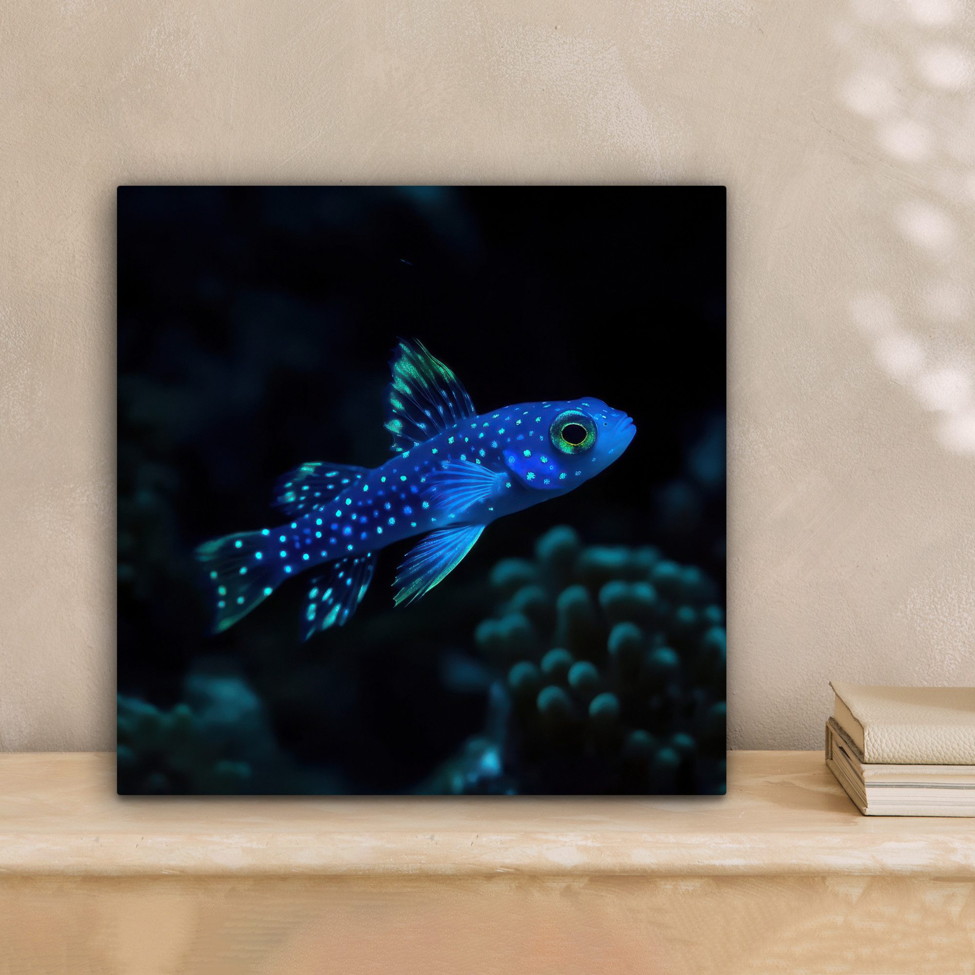OneMillionCanvasses® Leinwandbild Fische - Punkte - günstig online kaufen