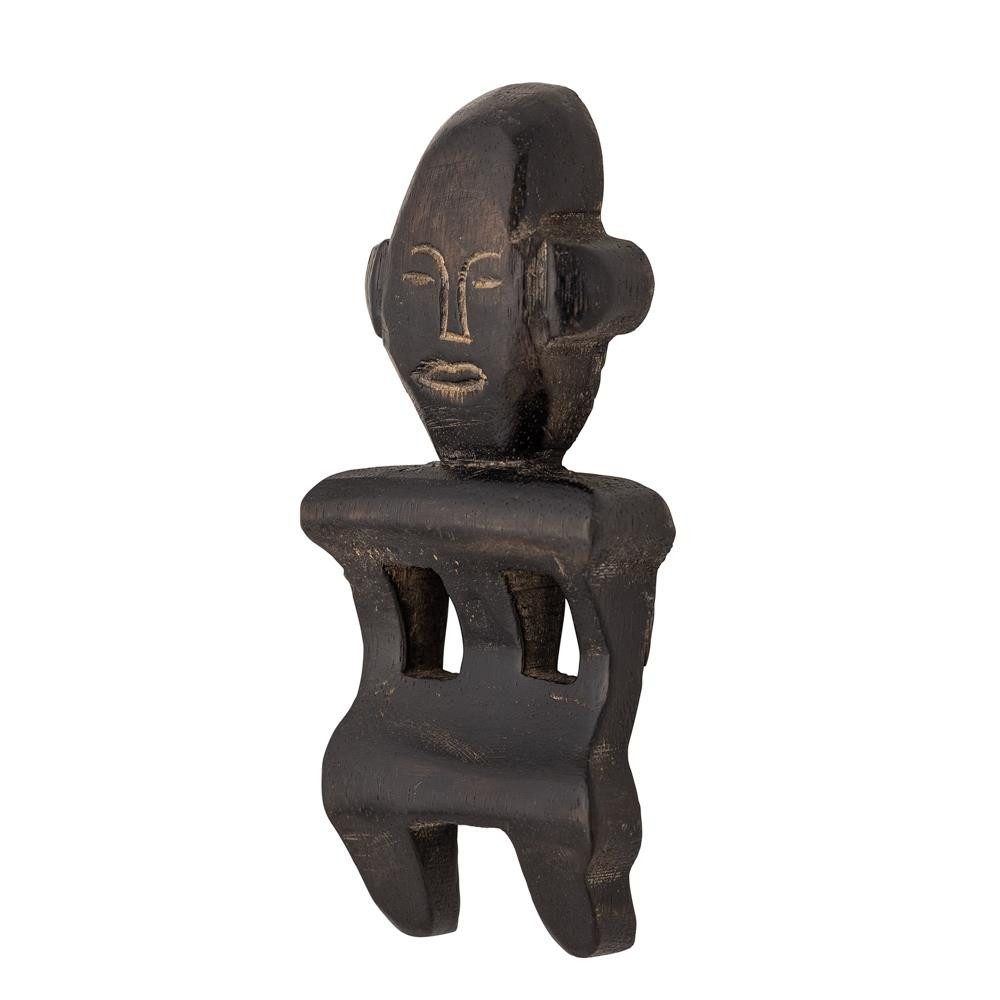 Bloomingville Dekofigur Harlee, in Schwarz, aus Mangoholz, Handgeschnitzte Figur