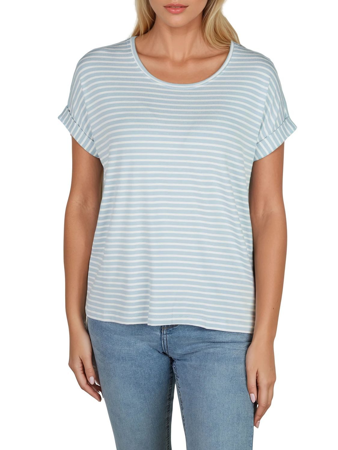 ONLY T-Shirt Damen Top MOSTER Regular Fit (2-tlg) Basic Kurzarm Tee Shirt m günstig online kaufen