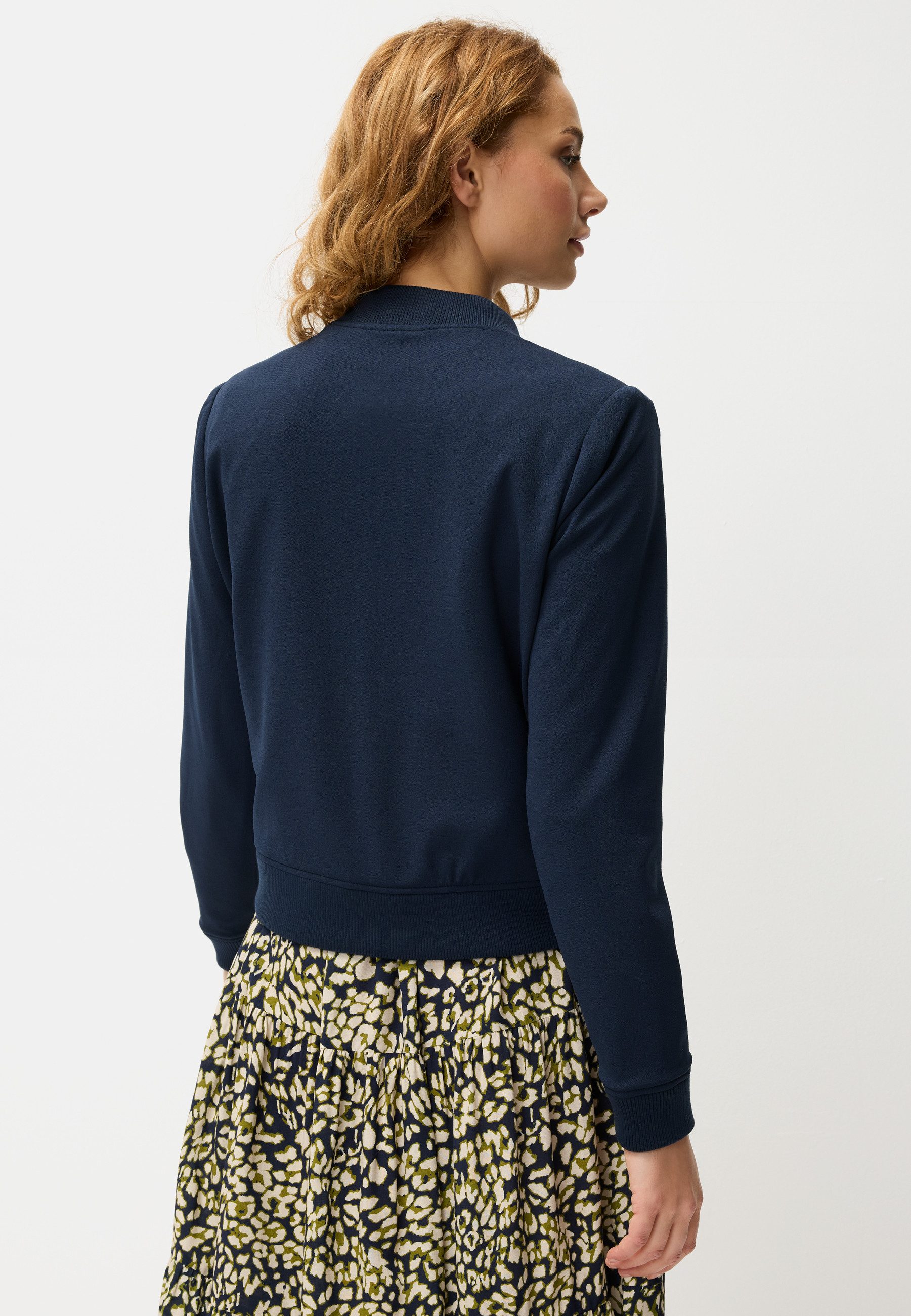 LASCANA Bomberjacke mit Druckknöpfen und Rippstrickbündchen leichte Kurzjacke, lässige Übergangsjacke, sportlich-chic