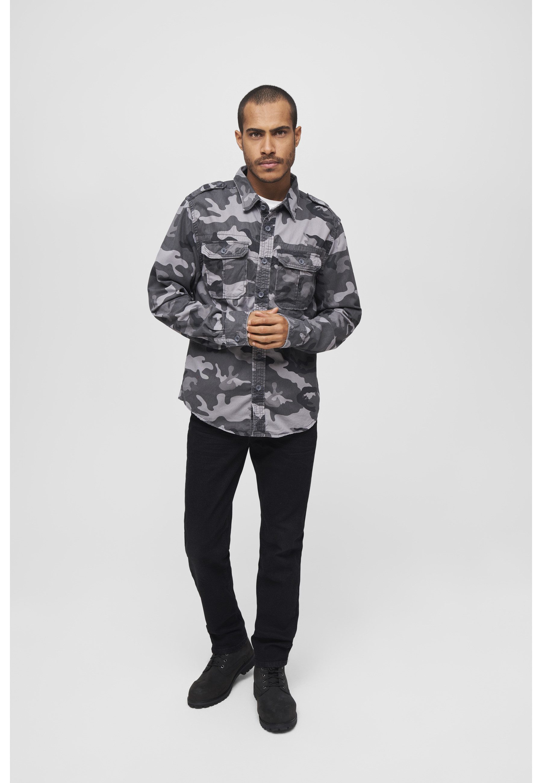 Brandit Kurzarmshirt Brandit Herren Vintage Shirt (1-tlg)