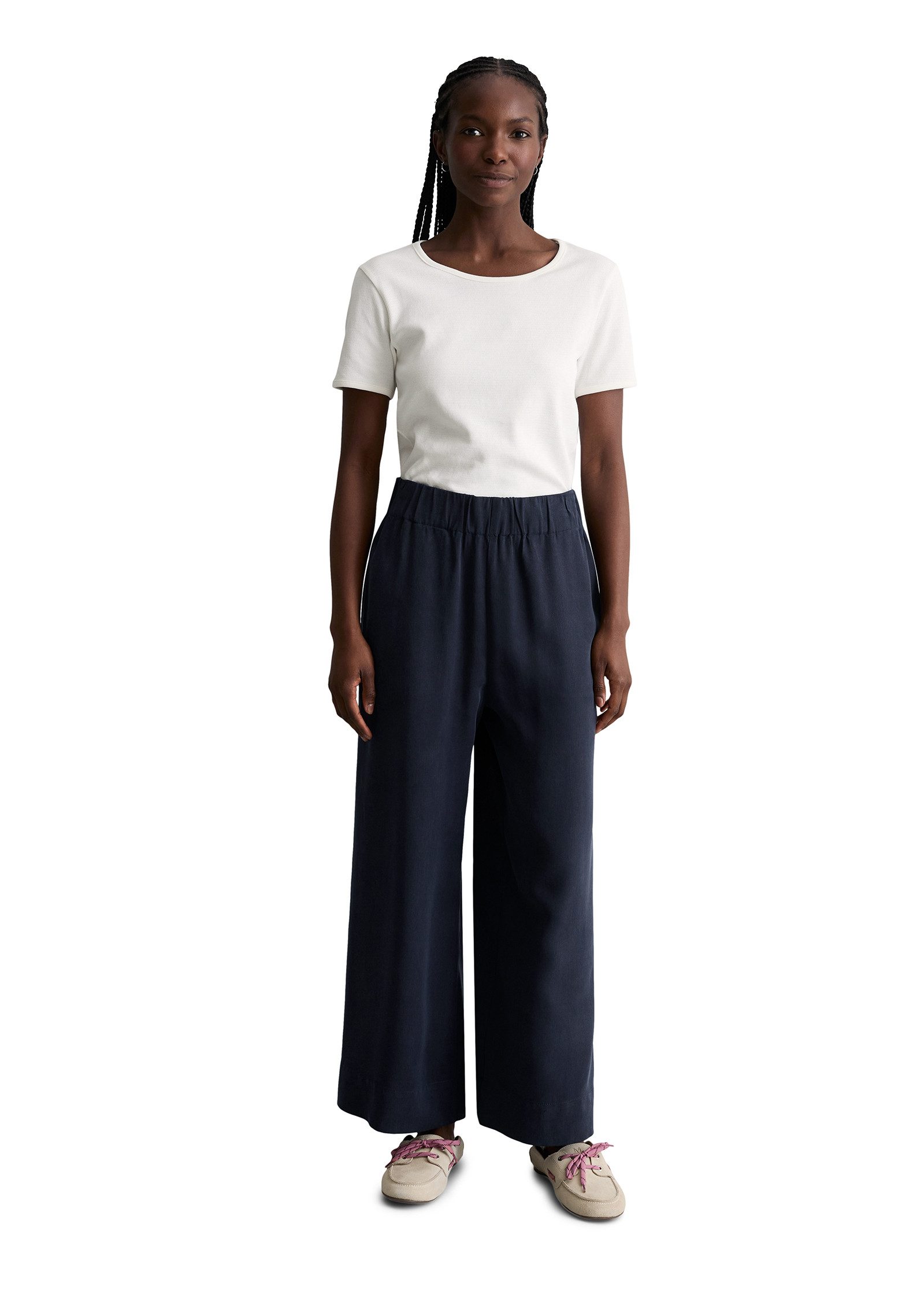 Marc O'Polo DENIM Culotte relaxed fit aus LENZING Lyocell – Bild 4 von 5