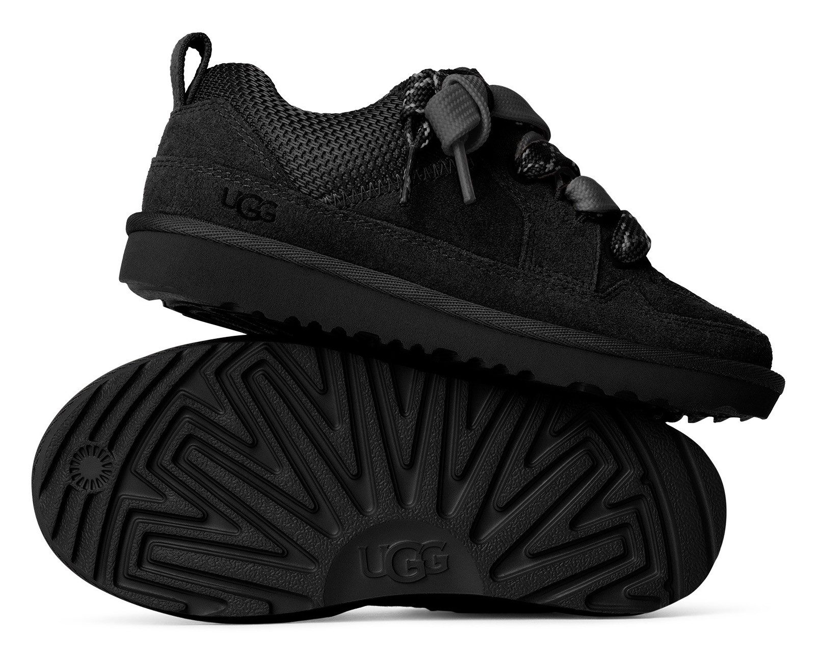 UGG LO LOWMEL Sneaker Freizeitschuh, Halbschuh, Schnürschuh mit Ziernähten