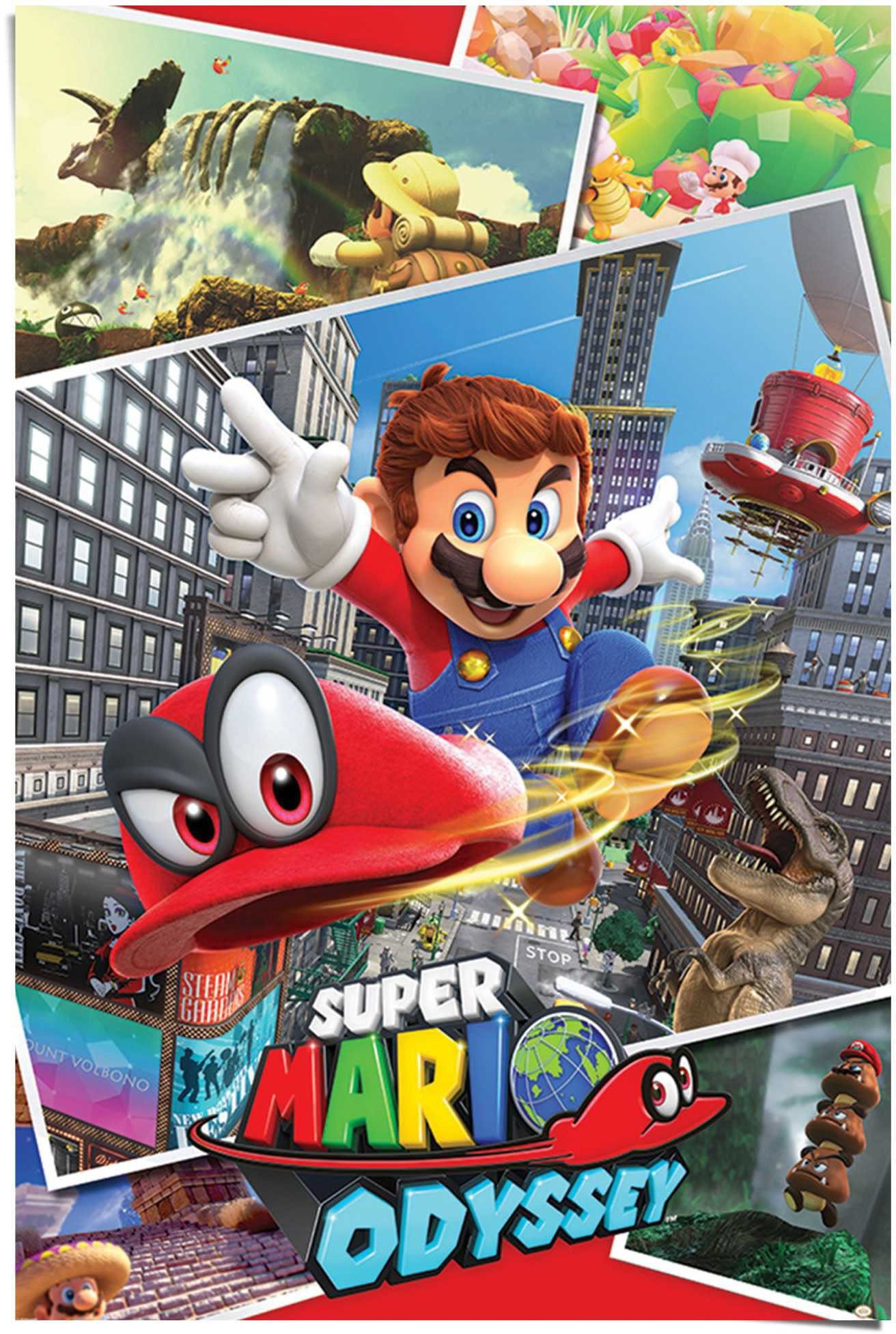 Poster St) (1 Super Mario Reinders! Odyssey,
