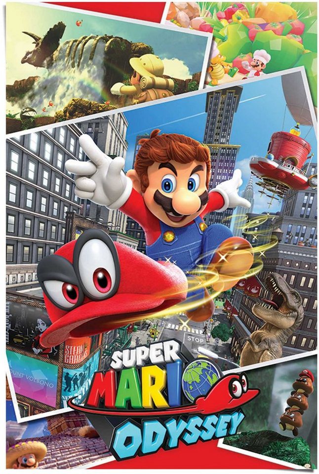 Odyssey, Reinders! Super Mario Poster St) (1