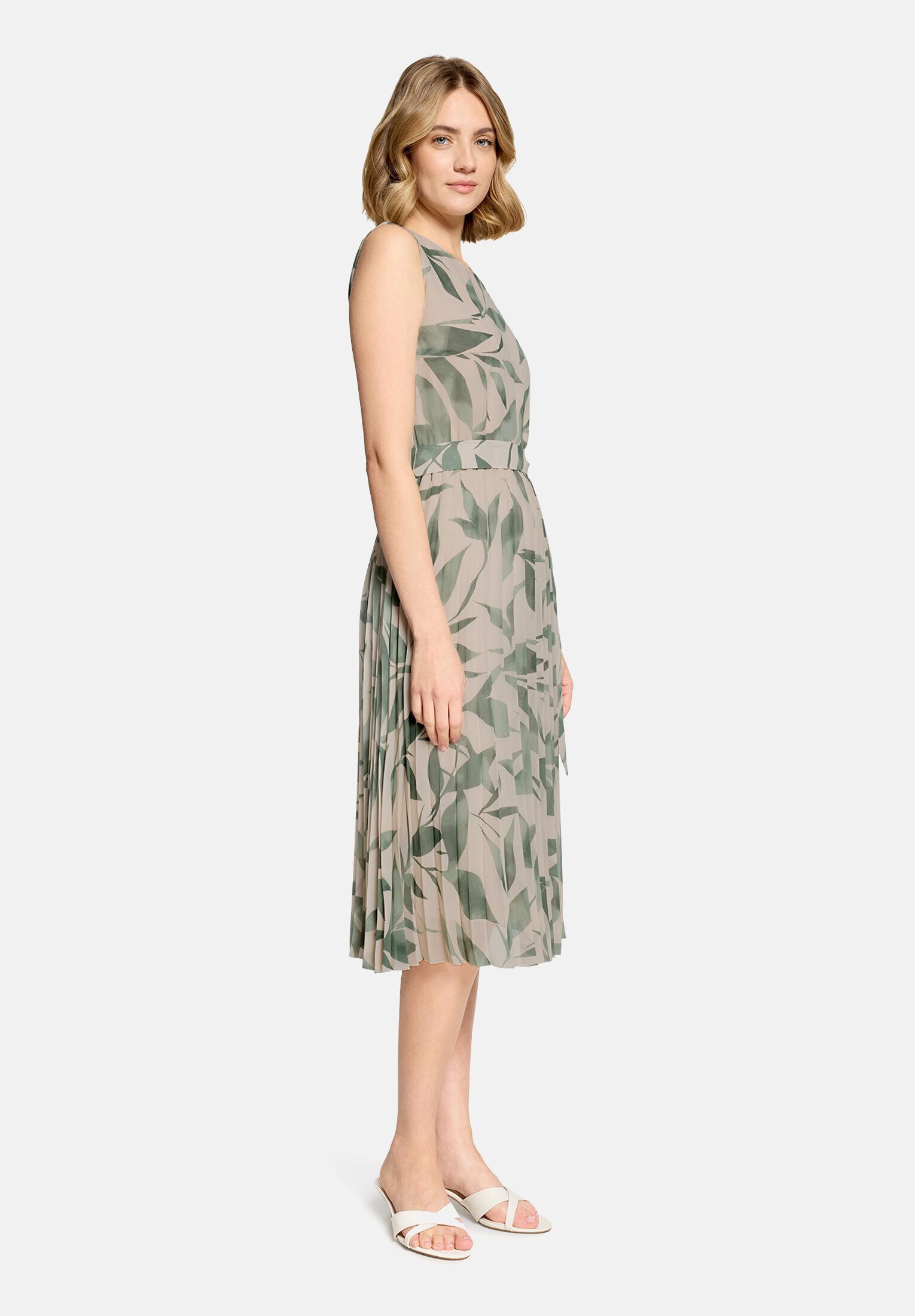 Betty&Co Chiffonkleid Damen mit Plissee