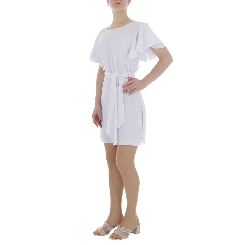 Ital-Design Sommerkleid Damen Freizeit (86164377) Kreppoptik/gesmokt Minikl günstig online kaufen