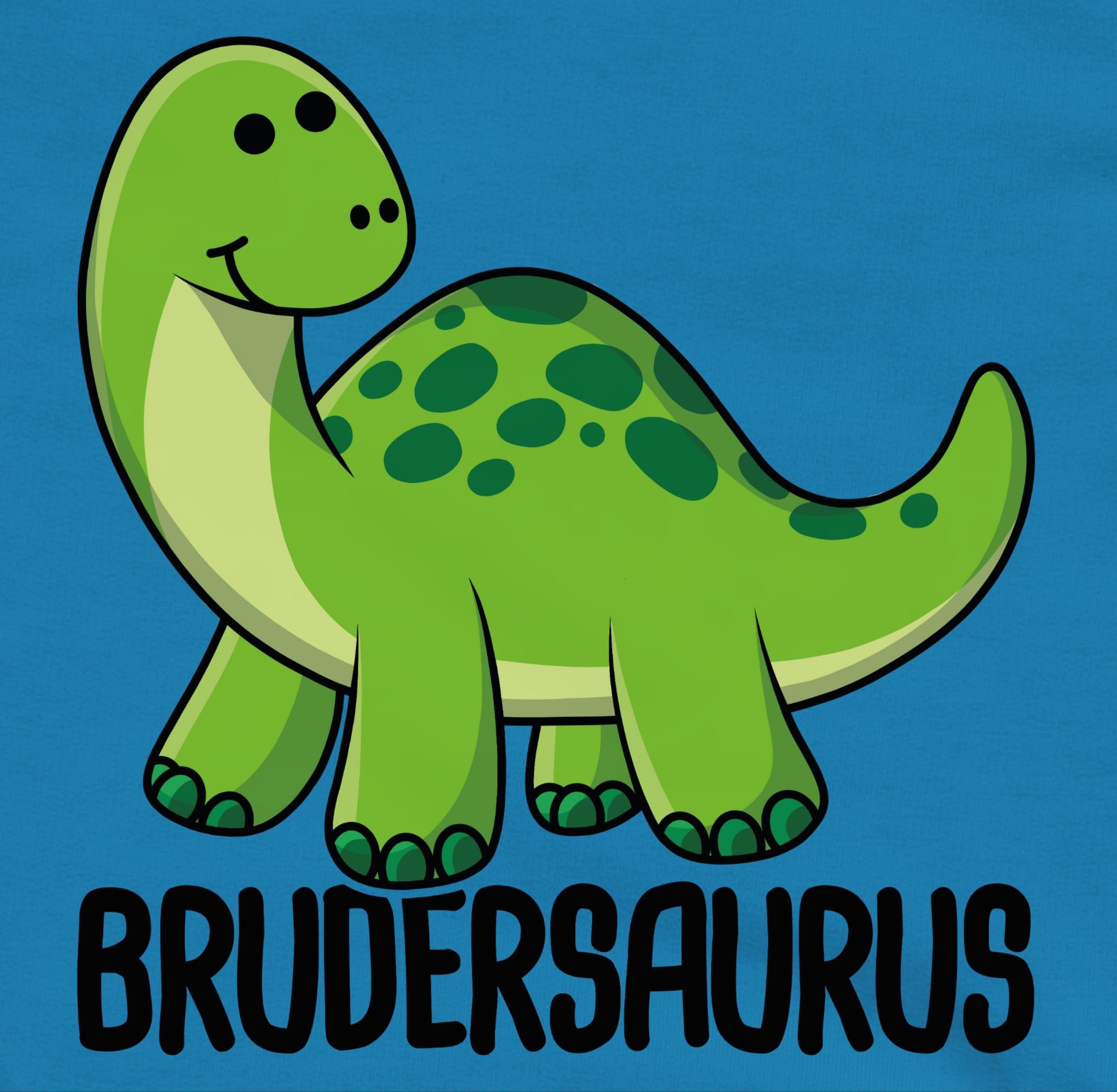 Hoodie Brudersaurus Himmelblau Bruder 1 Dino Großer Shirtracer Kleiner Bruder I
