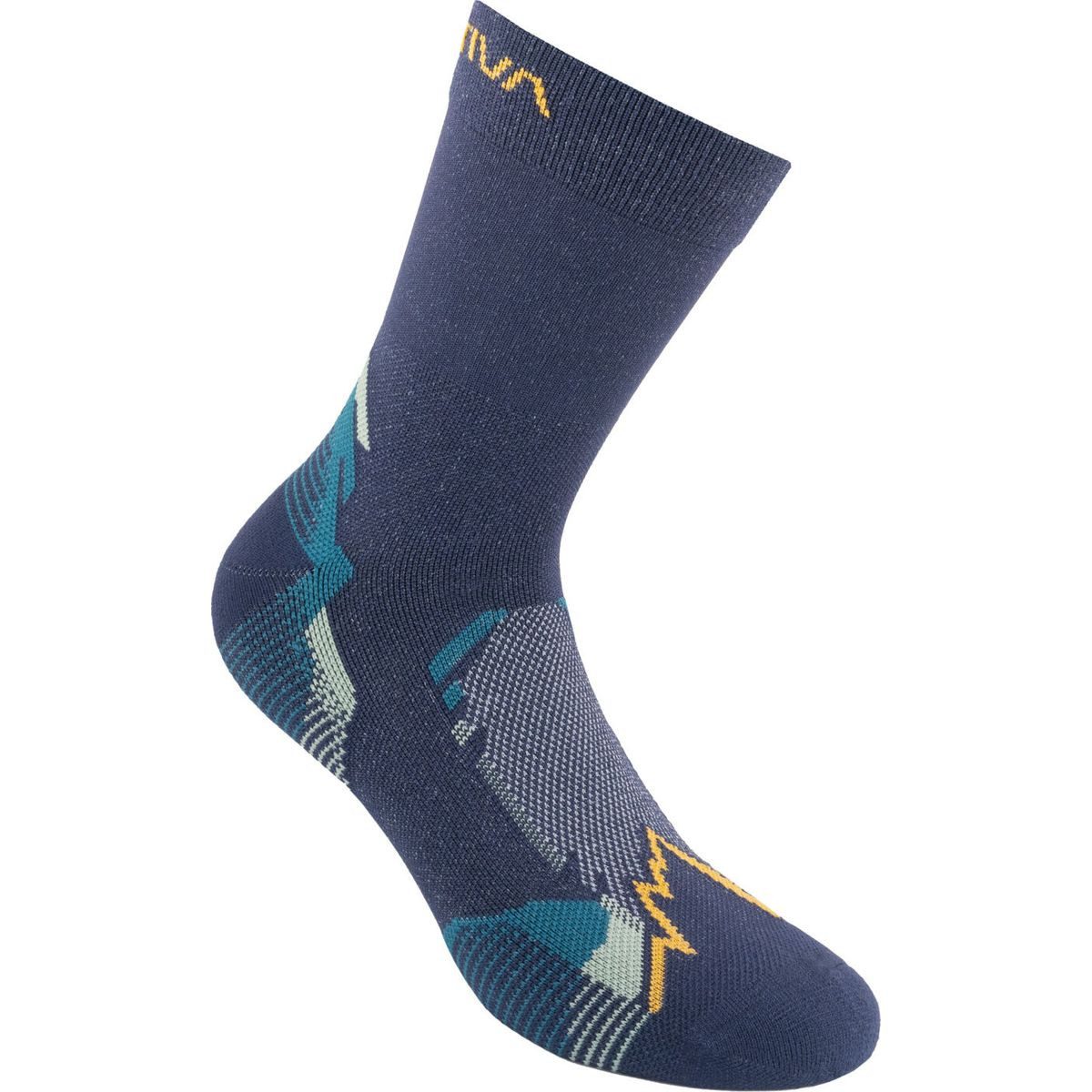 La Sportiva Wandersocken Hike Tech Socks Wandersocken mit gepolsterten Komfortzonen und atmungsaktiven