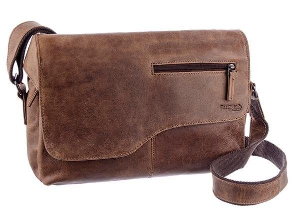 Look Nature Messenger Montana, GreenLand Vintage im Bag