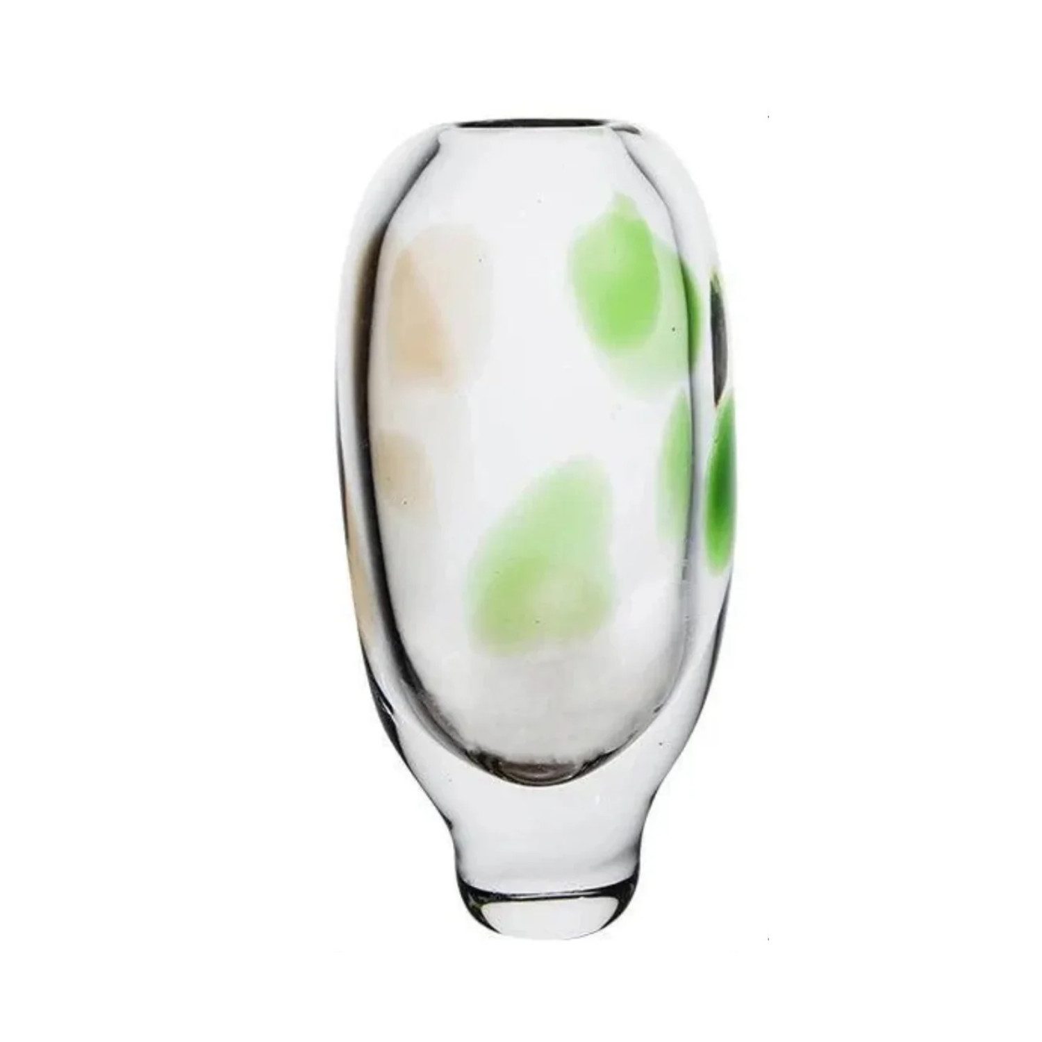 Quality Elegance Dekovase Luxus Handgefertigte Farbige Glasvase – Modernes Design