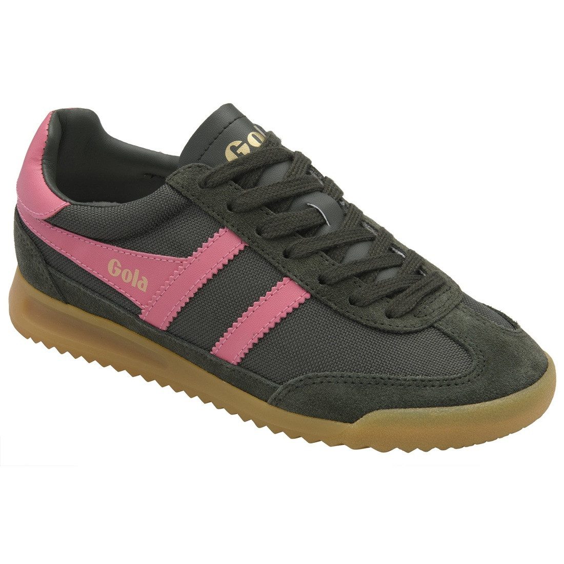 Gola Tornado 2026 khakigrün/pink Damen Sneaker