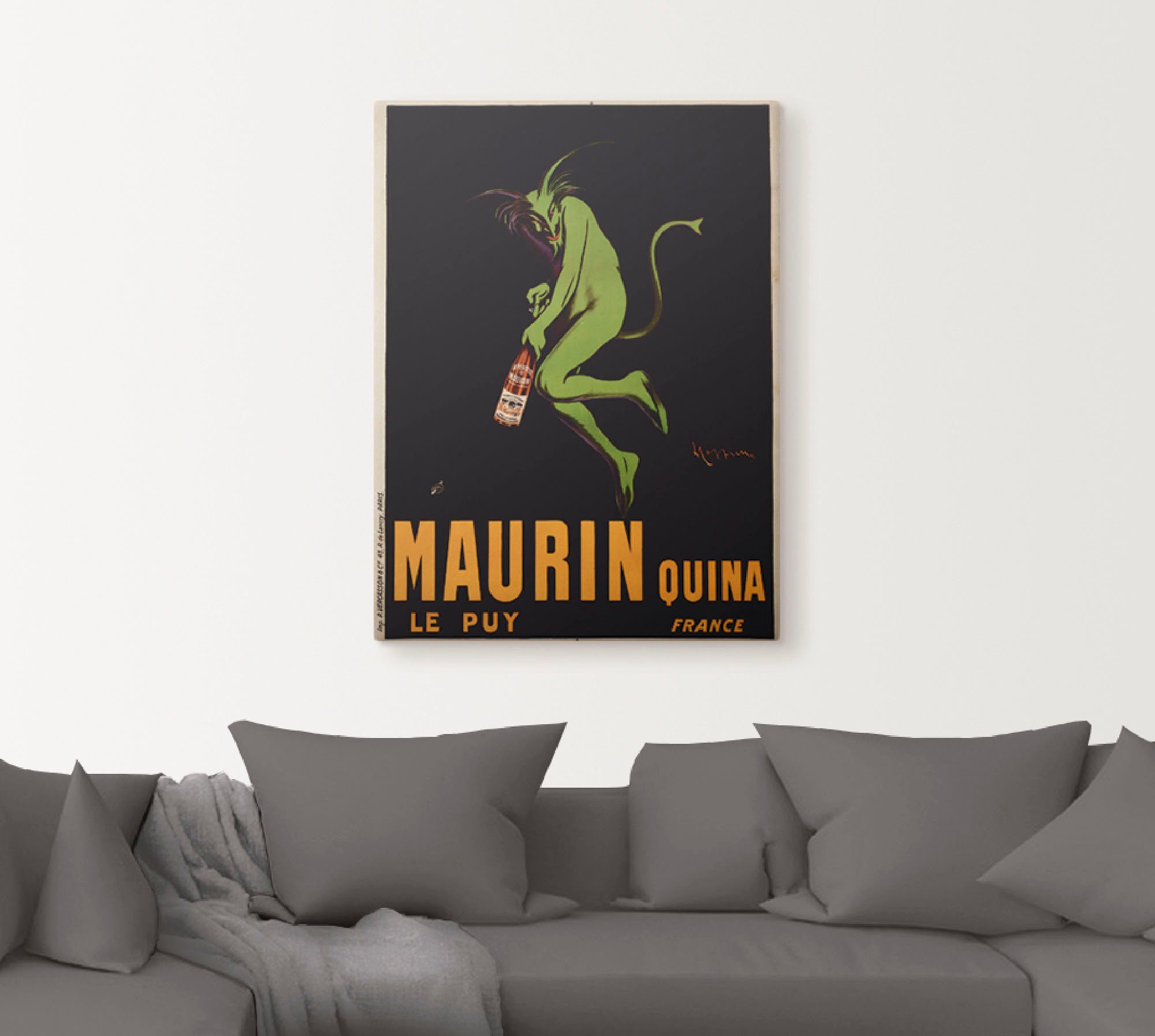 Artland Leinwandbild Maurin Quina. Um 1922, Schilder (1 St), auf Holzrahmen gespannt