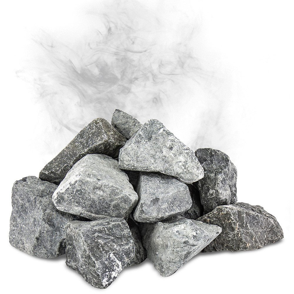 Flameup Saunasteine Saunasteine 20 kg 50 - 110 mm Aufgusssteine Saunaofen S günstig online kaufen