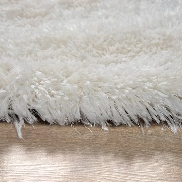 Hochflor-Teppich Wohnzimmer Hochflor Teppich Shaggy Sehr Soft, TT Home, Läufer, Höhe: 64 mm