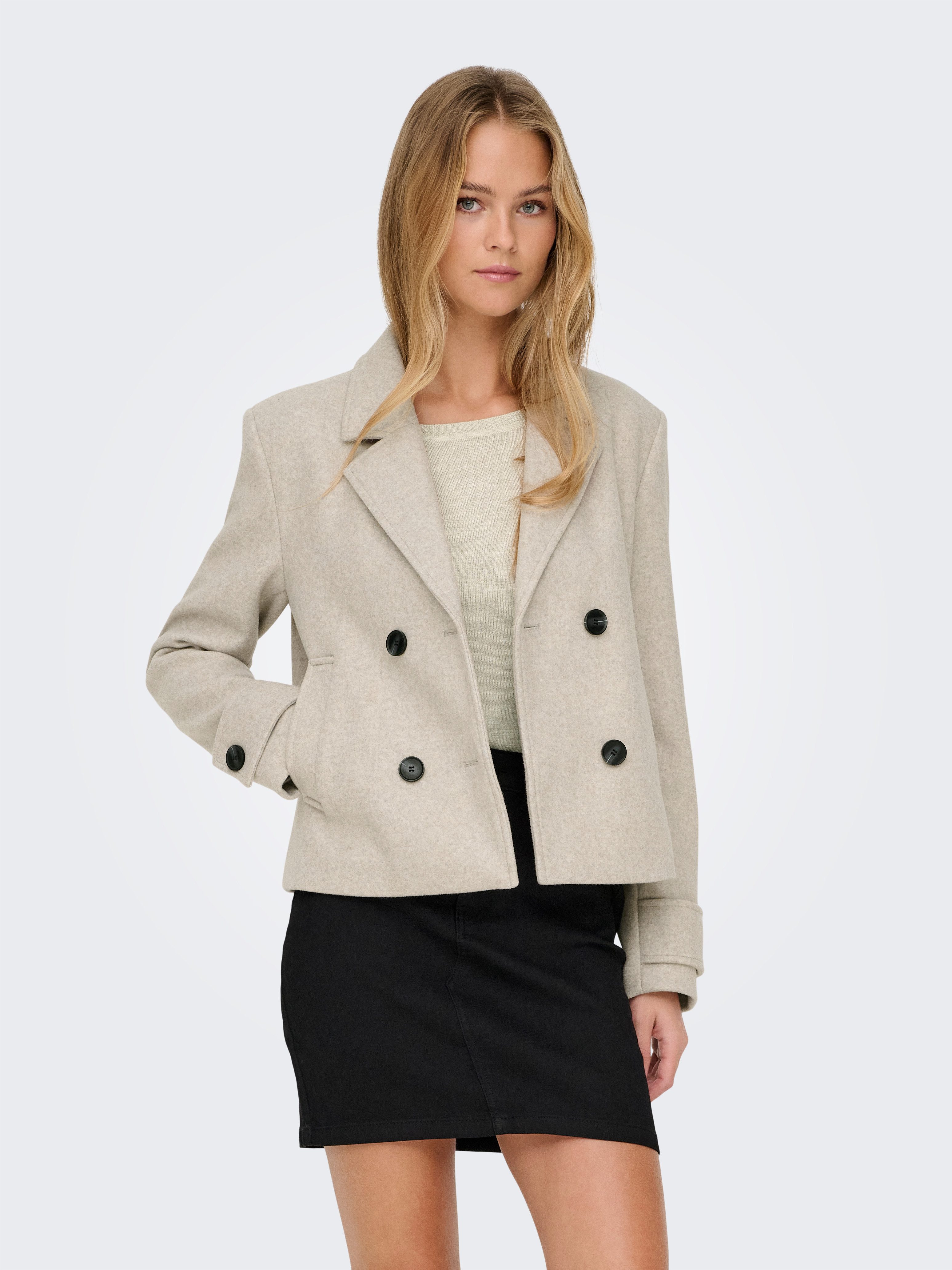 ONLY Kurzjacke ONLFREJA LIFE SHORT DB JACKET OTW NOOS günstig online kaufen