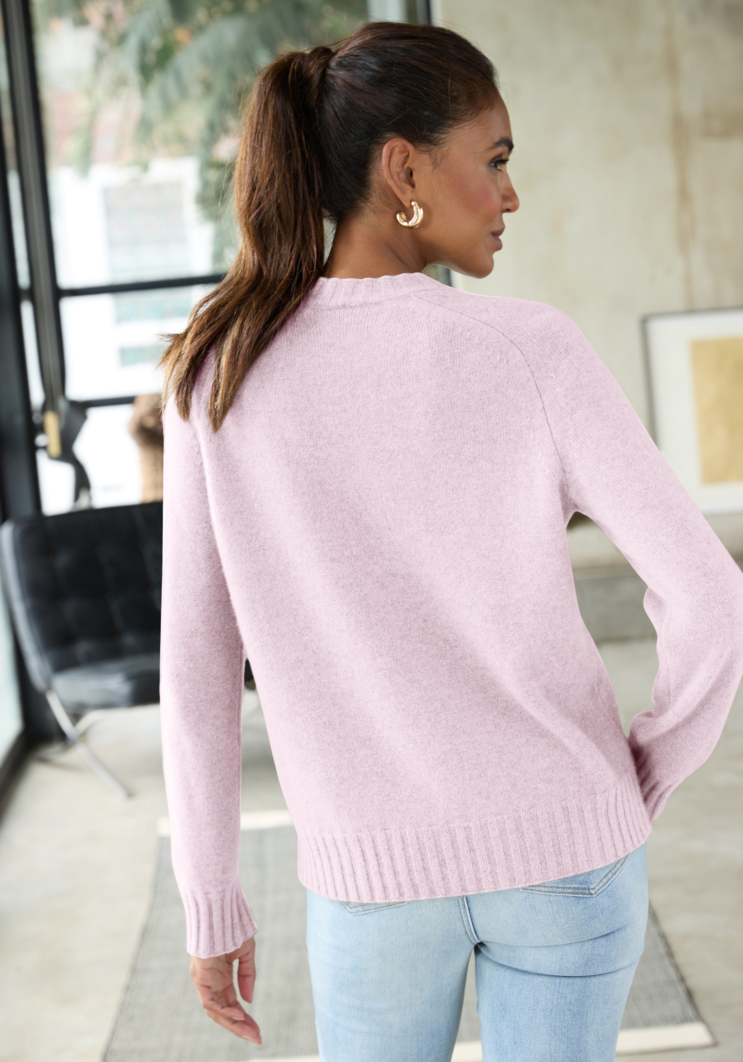 LASCANA Kaschmirpullover