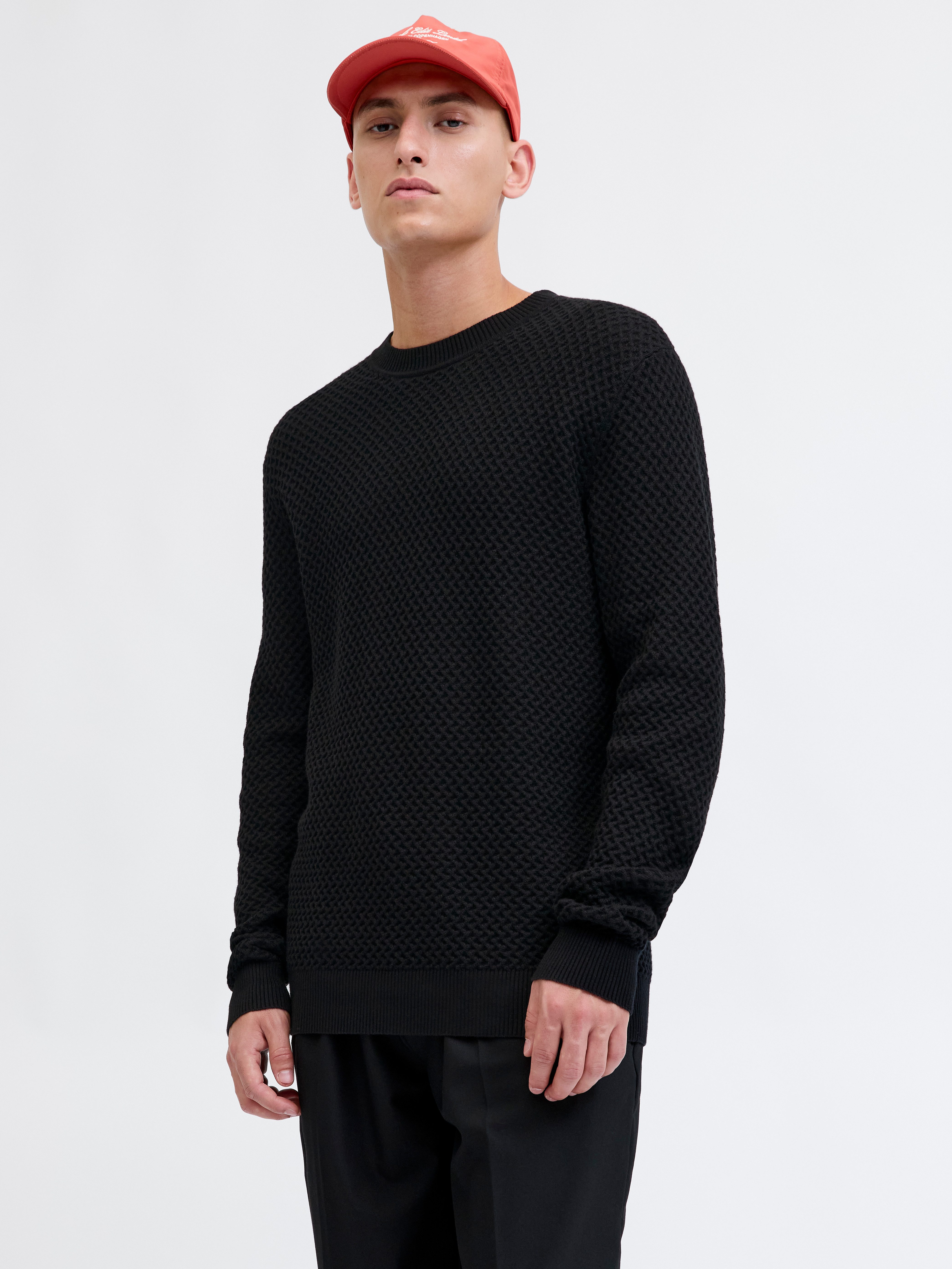 Jack & Jones Strickpullover JPRBLUBARKLEY KNIT CREW NECK CH günstig online kaufen