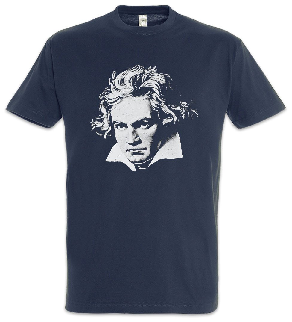 Urban Backwoods Print-Shirt Beethoven Herren T-Shirt Ludwig Van Komponist Composer Klassik Musik (1-tlg) Klassische Classic Music 9.