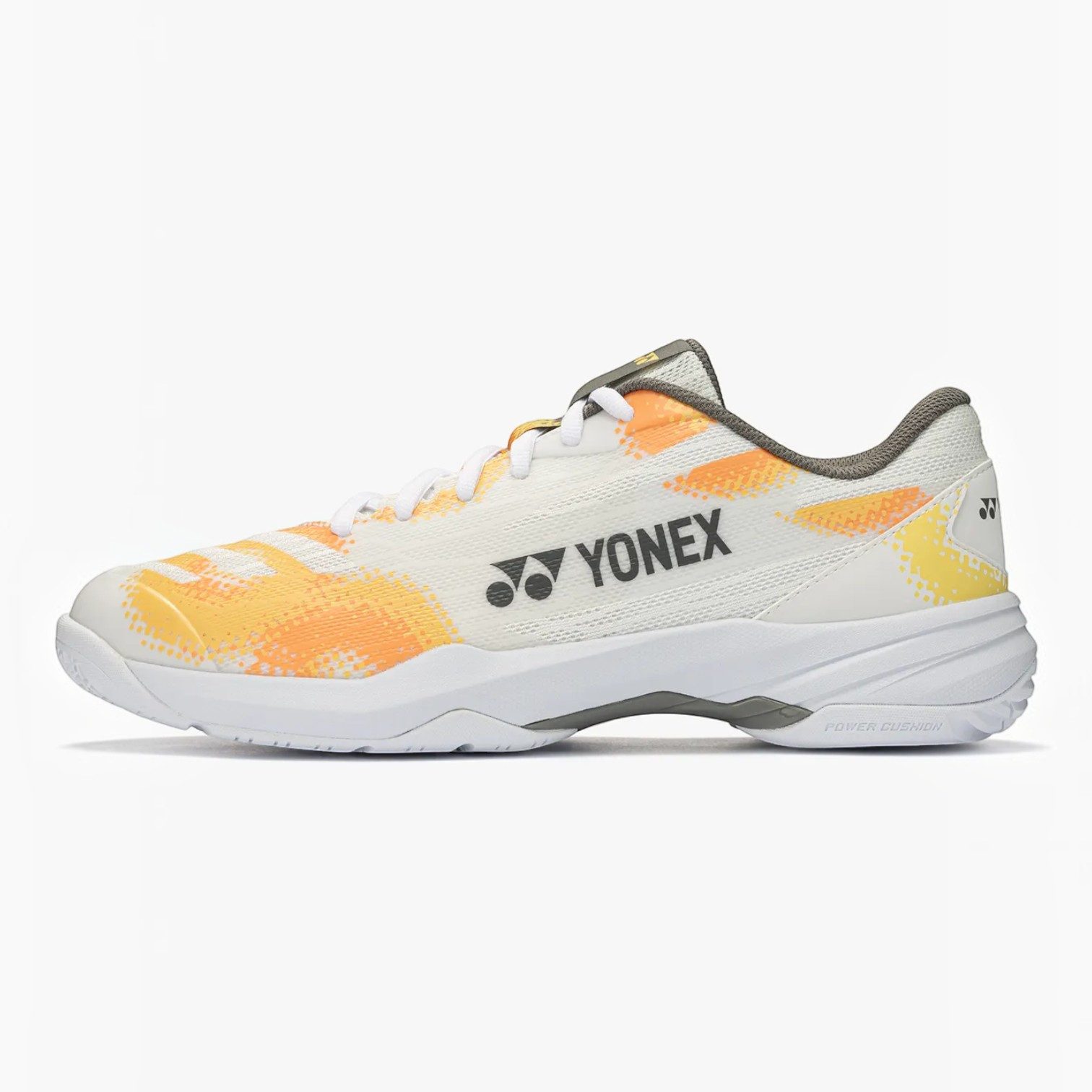 Yonex Cascade Accel 2 2026 weiss/orange Herren Badmintonschuh