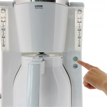 Melitta Filterkaffeemaschine Look IV Therm Selection - Filterkaffeemaschine - weiß