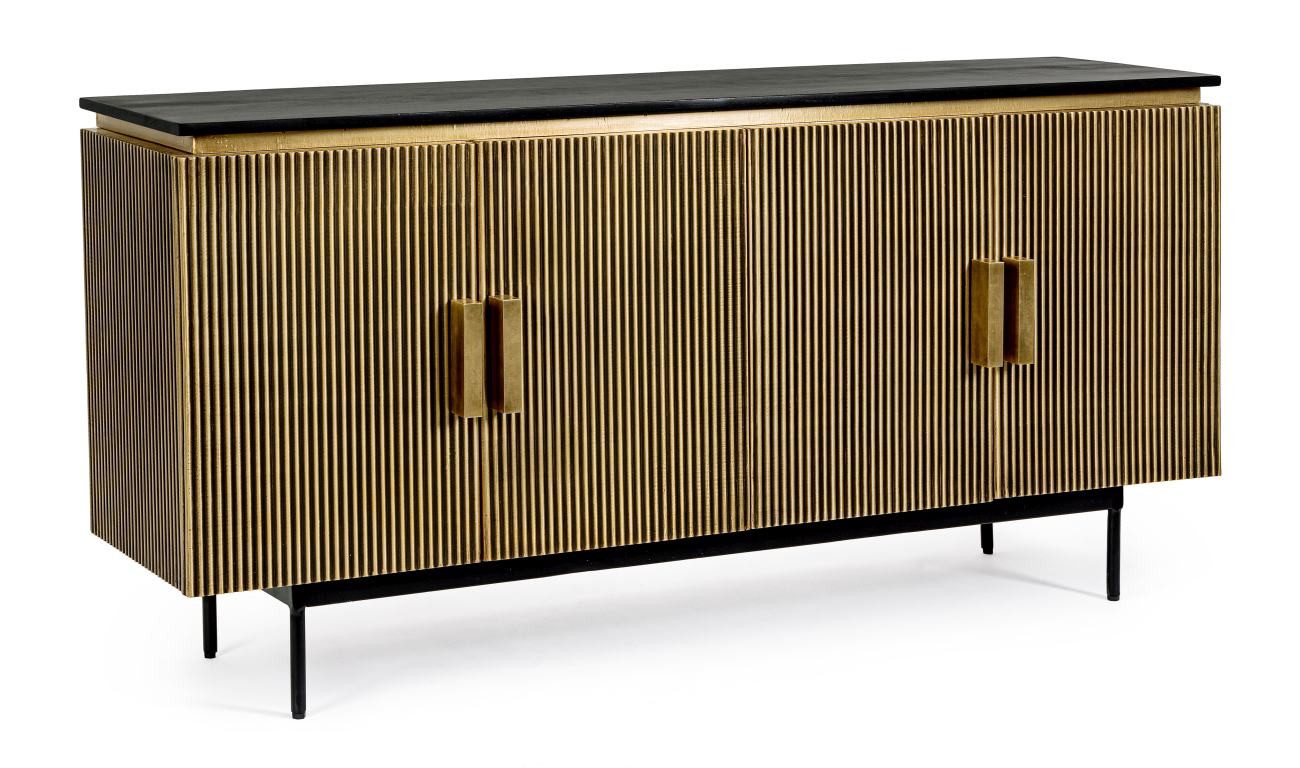 Feeling4Home Sideboard Virat aus Mangoholz, 160 cm