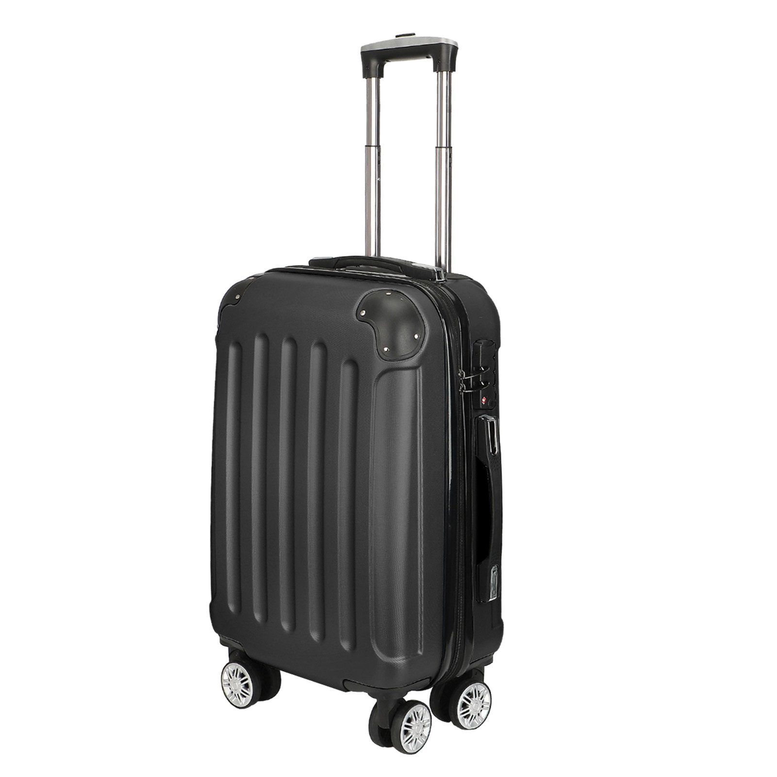 FUROKOY Kofferset Trolleyset Hartschalenkofferset Reisekoffer Koffer günstig online kaufen