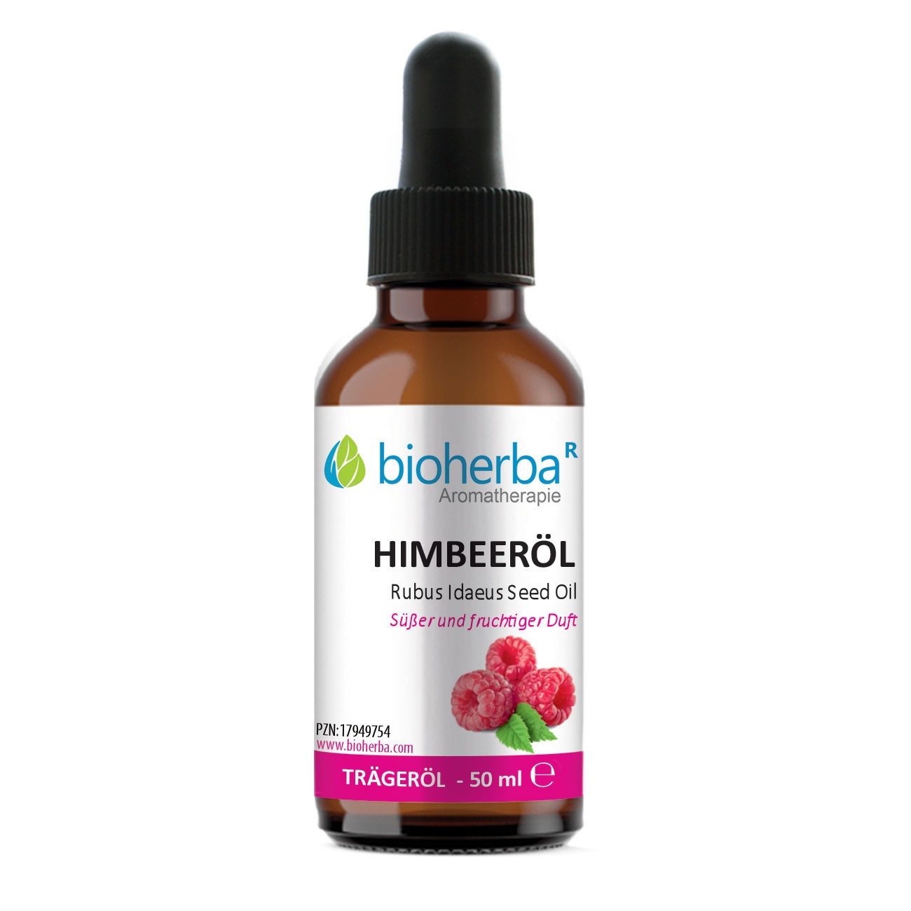 BIOHERBA R Pflege-Set Himbeeröl Reines Himbeer-Trägeröl 50 ml