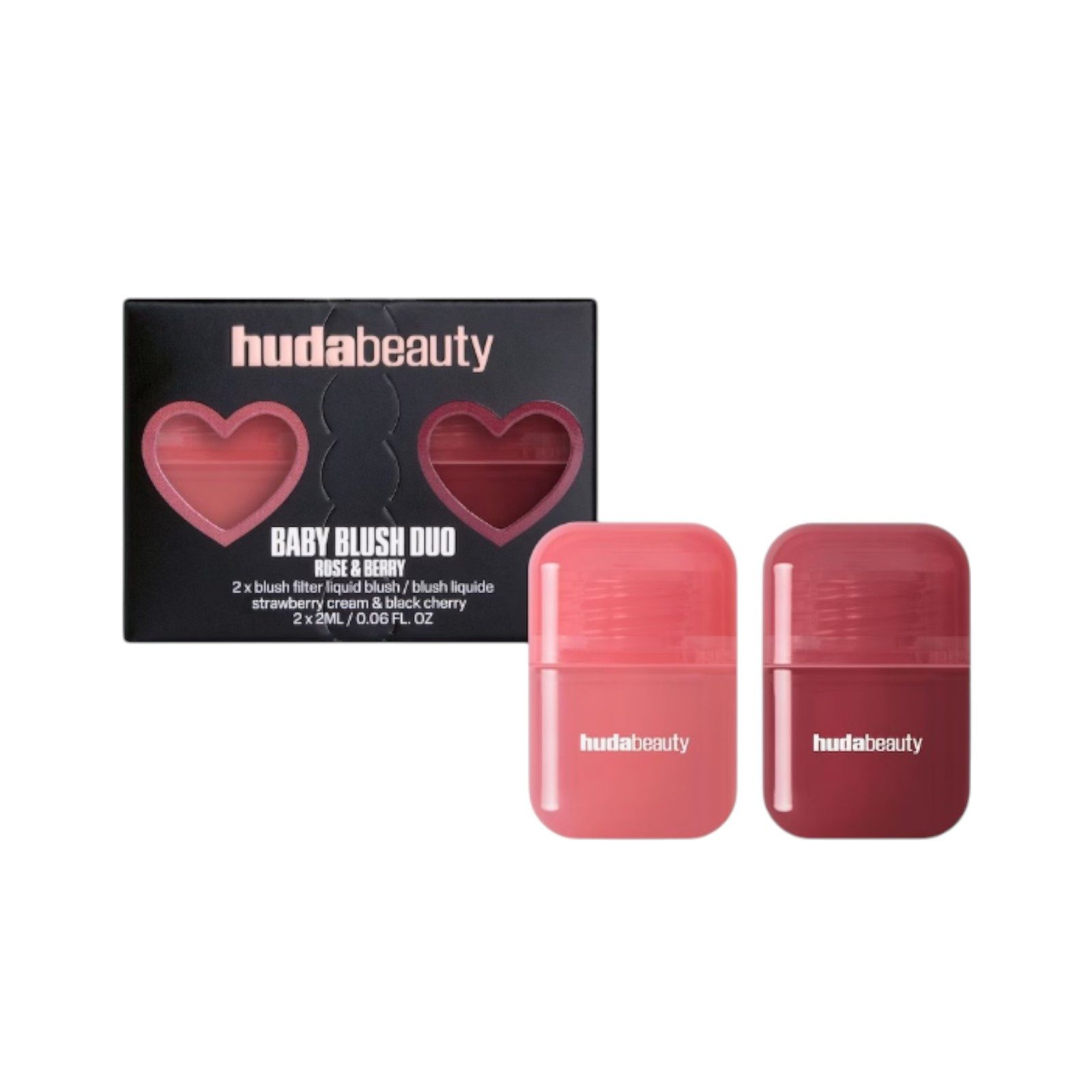 Huda Beauty Make-up Set Baby Blush Duo Kit, 2-tlg.