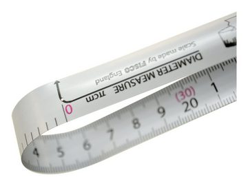 Hultafors Rollbandmaß, Taschenbandmaß Talmeter 6mx25mm weiß