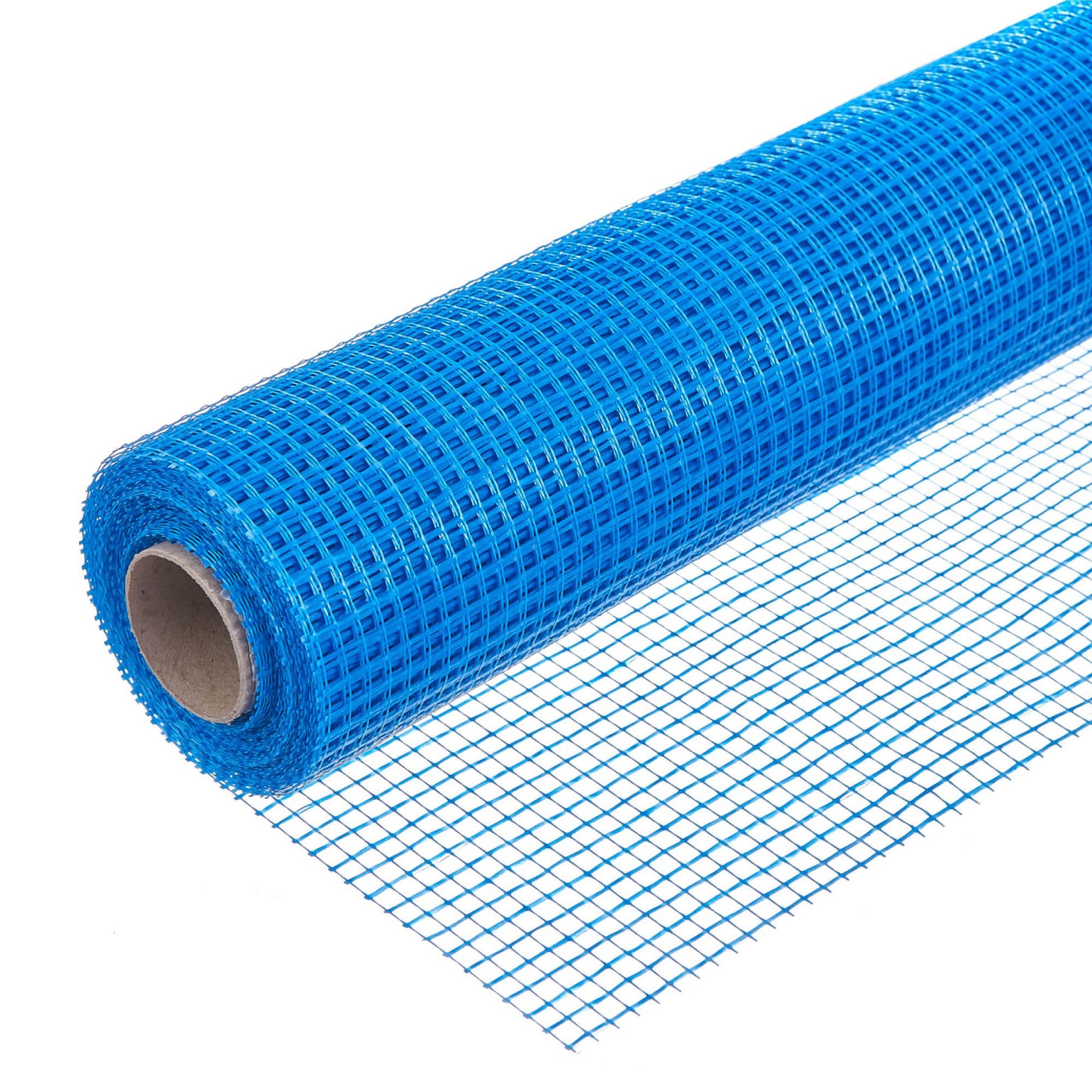 Dalsys Glasfasergewebe Armierungsgewebe, (10m², 10m x 1m, 1-St), 105g/m², 7x7mm, Innen- und Außenputz, Universal