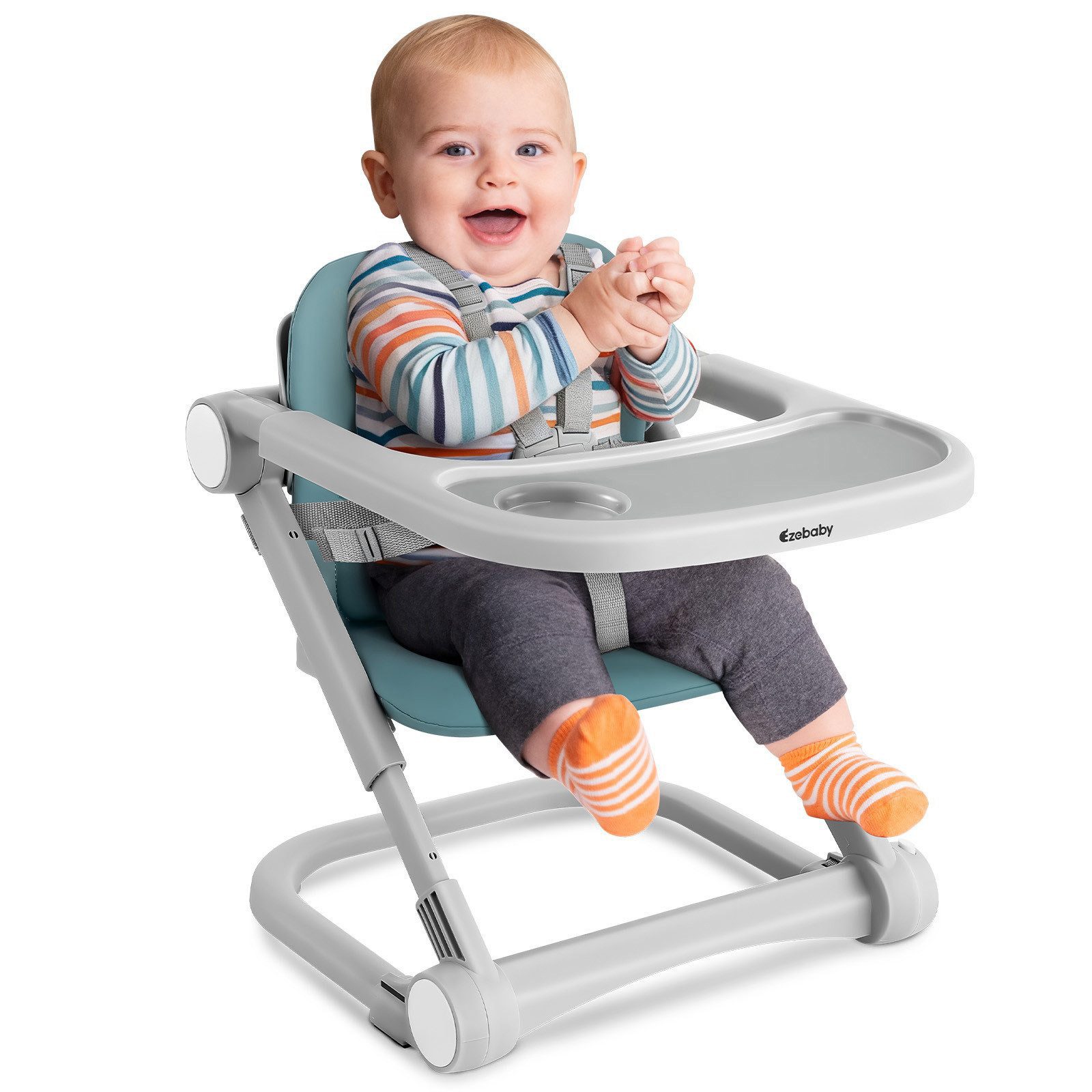 Ezebaby Детские сиденьяrhöhung Sitzerhöhung Baby Tragbar Kinderhochstuhl Reise Hochstuhl Booster