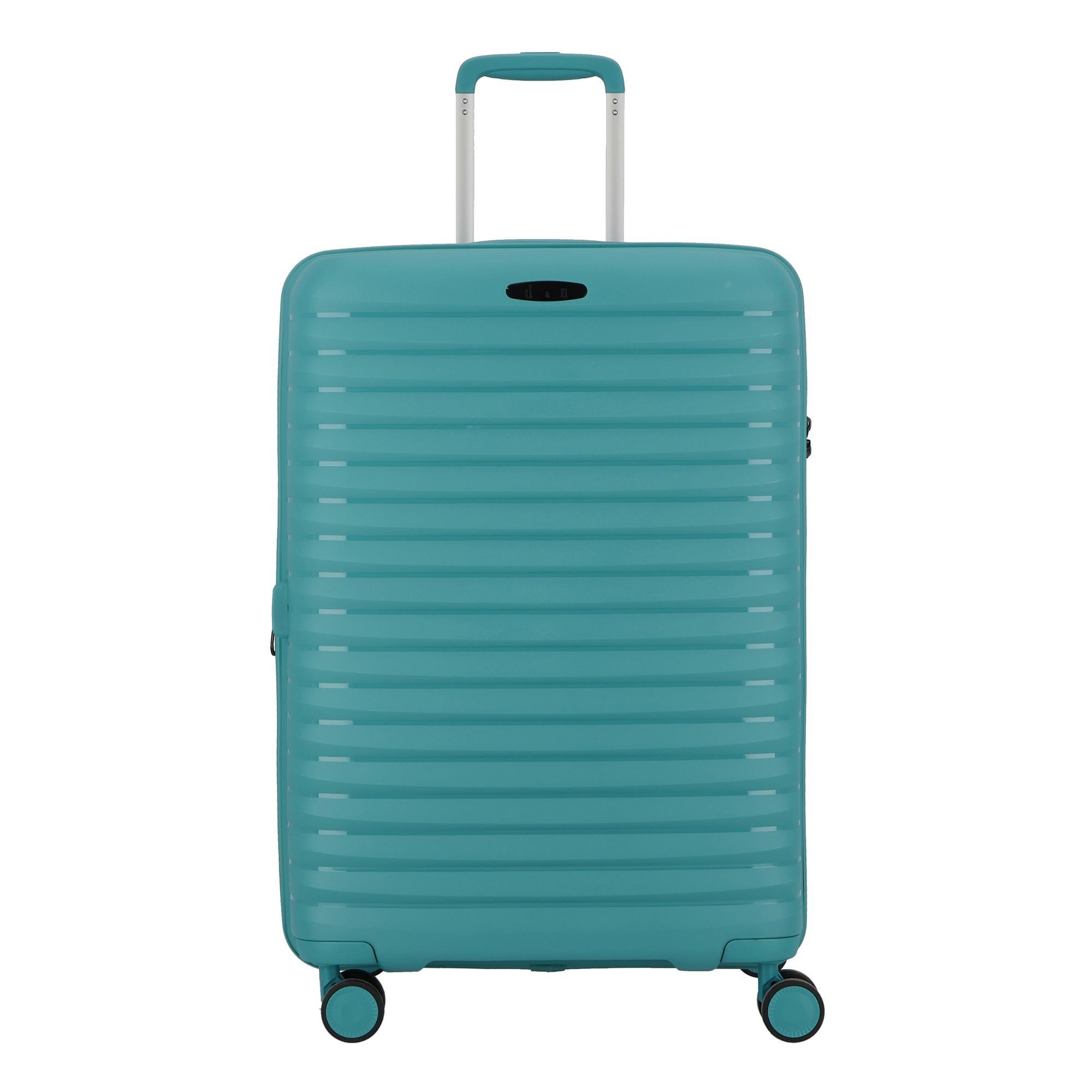 D&N Hartschalen-Trolley Travel Line, 4 Rollen, Polypropylen