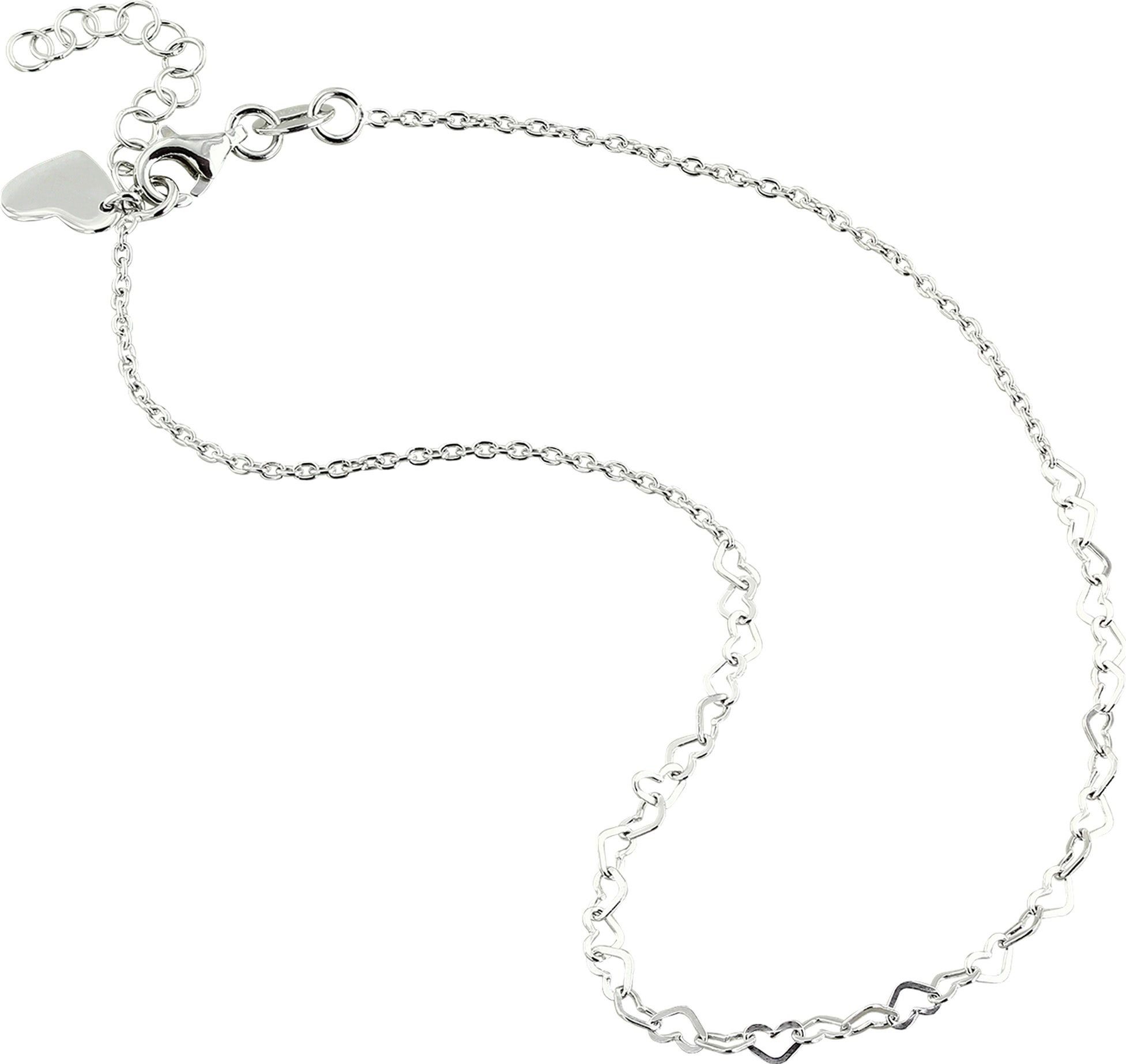 SilberDream Fußkette mit Anhänger SilberDream Herzchen günstig online kaufen