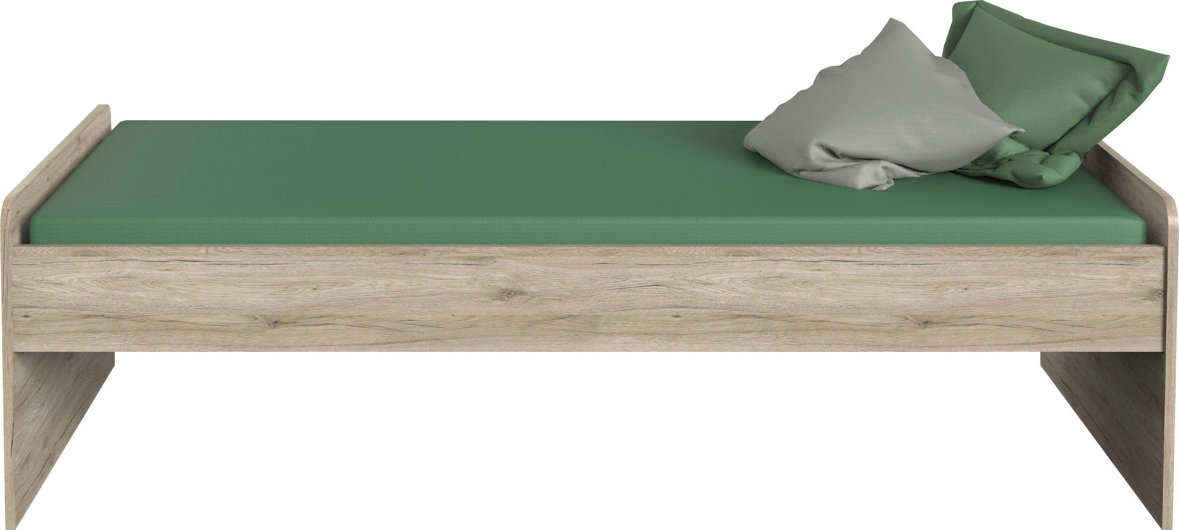 Wimex Bett Joker Gästebett, Liegefläche 90x200cm, mit höhenverstellbaren Seitenteilen