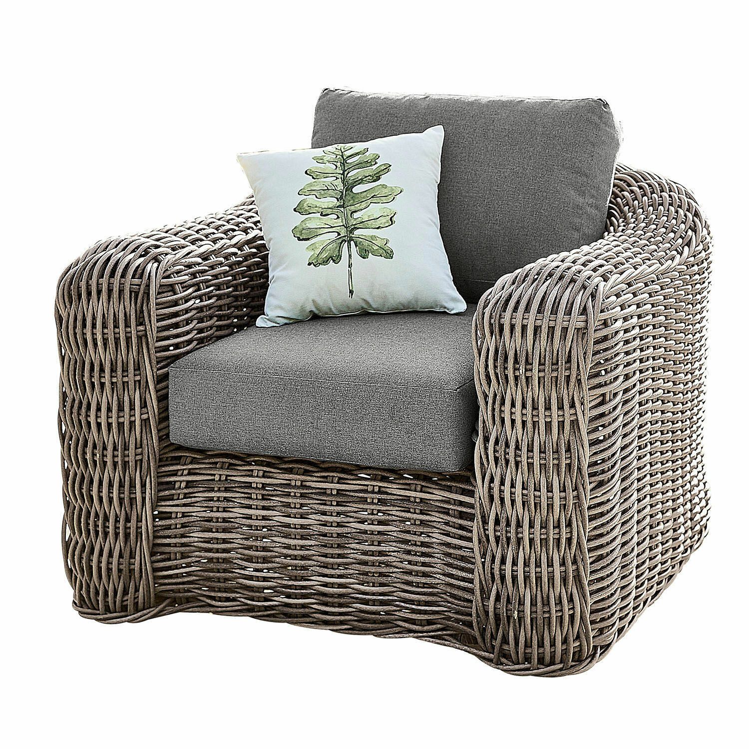 Mirabeau Gartensessel Sessel Upminster braun/grau