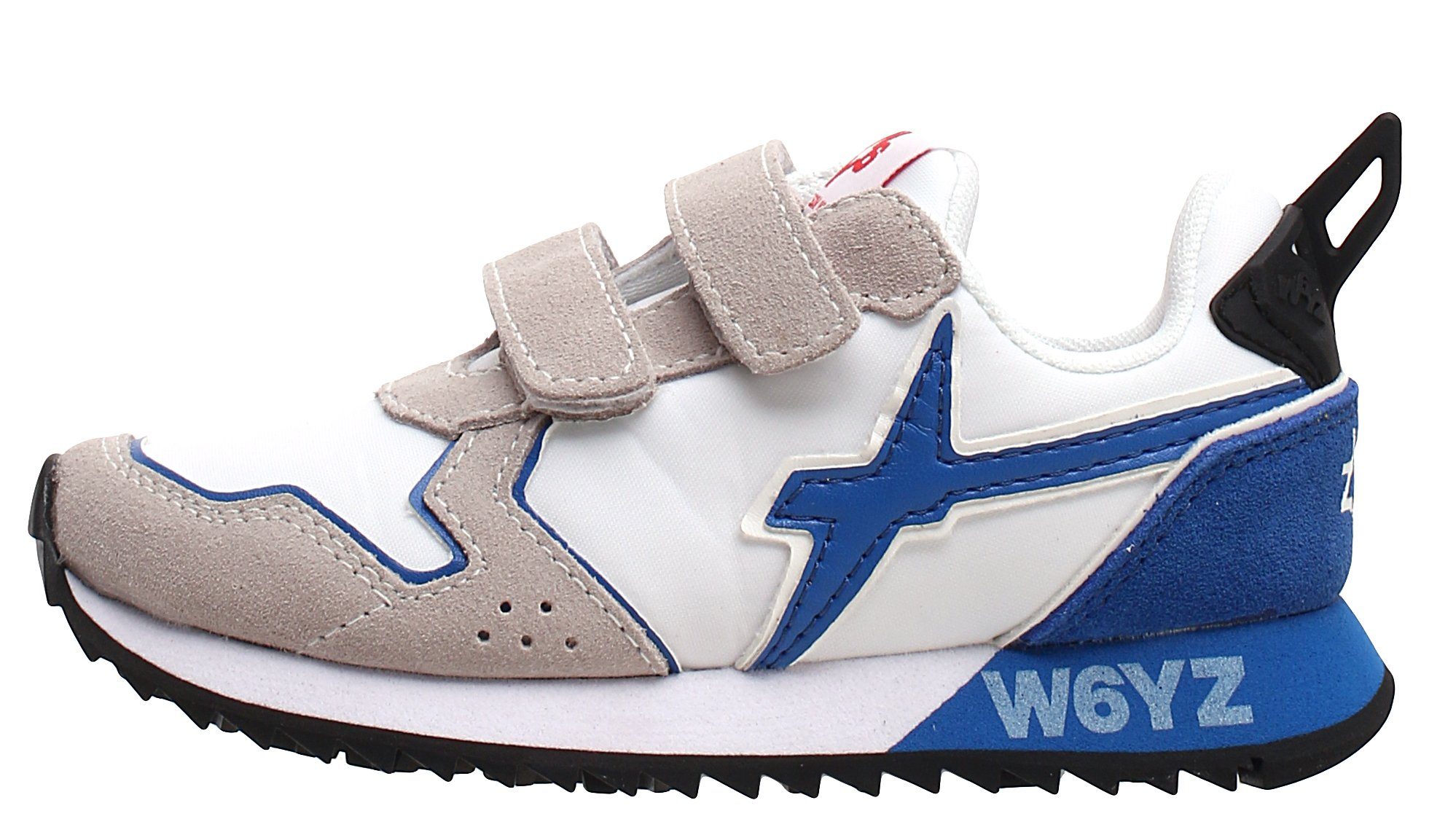 W6YZ W6YZ Sneakers Low Kinder Schuhe Klett Weiß Sneaker