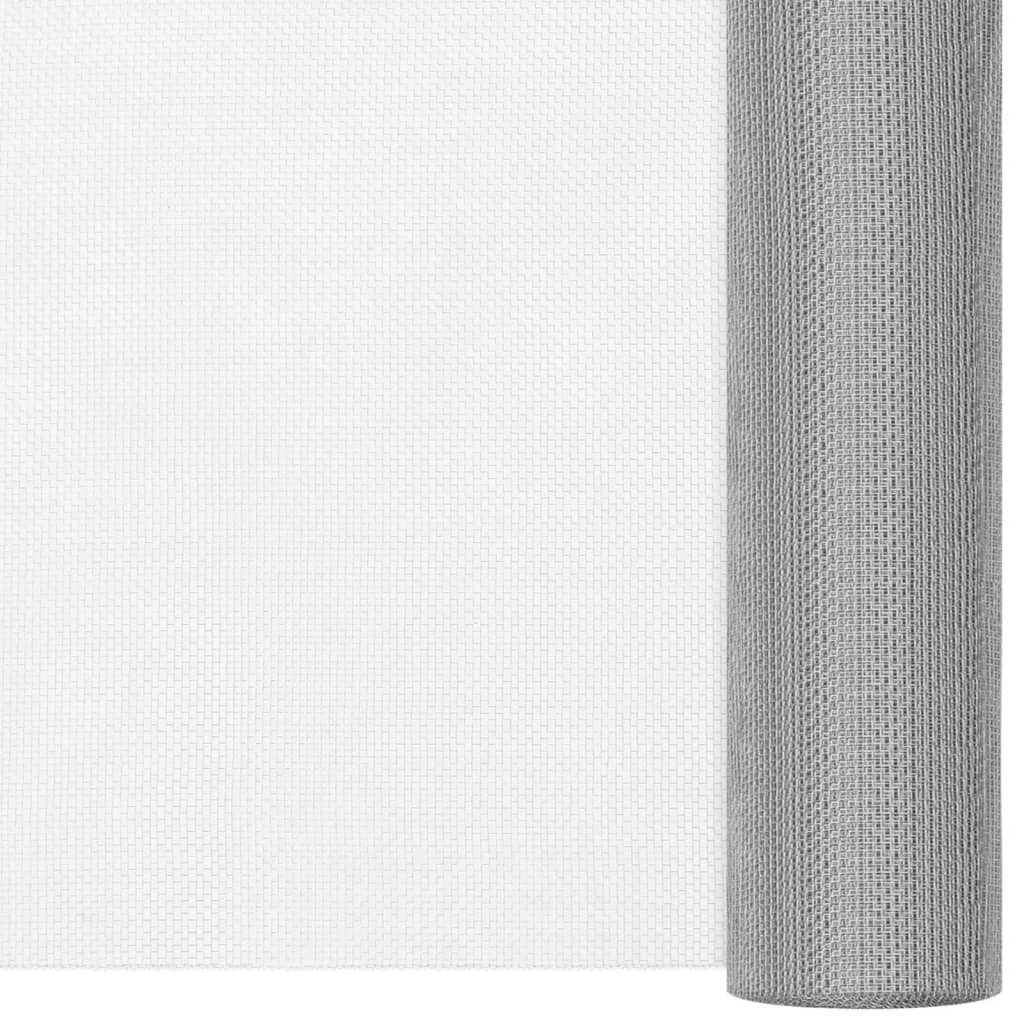 vidaXL Gartenzaun Fliegengitter Edelstahl 80x500 cm günstig online kaufen