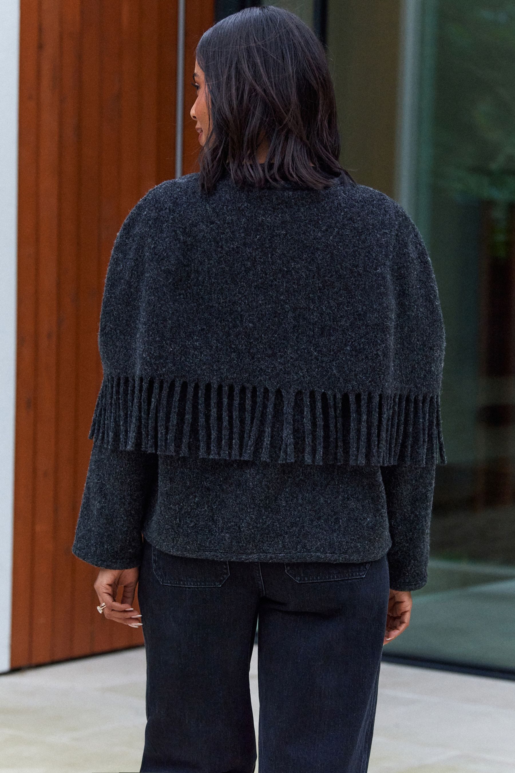 Next Kurzmantel PREMIUM Mantel mit Cape günstig online kaufen