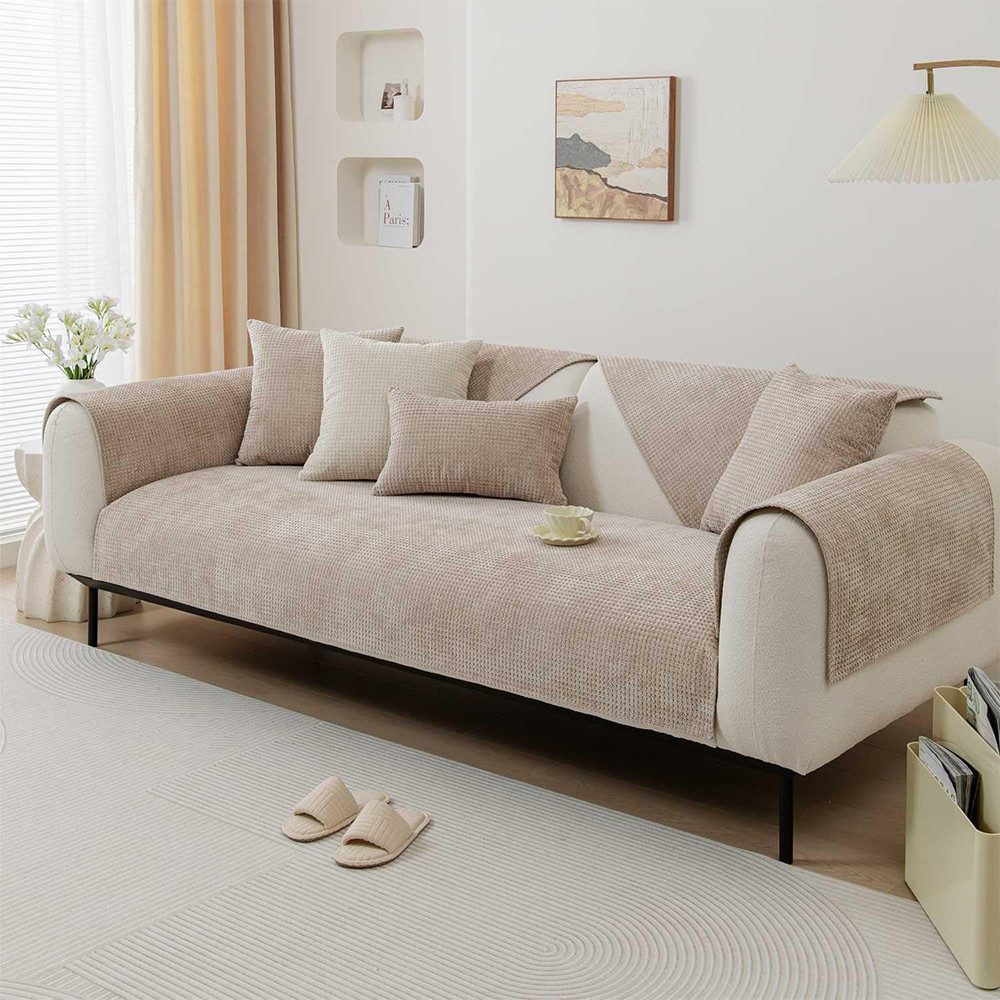 TUWENA Sofabezug Sofabezug für 1/2/3/4 Sitze/L-förmiger Universal Sofabezug