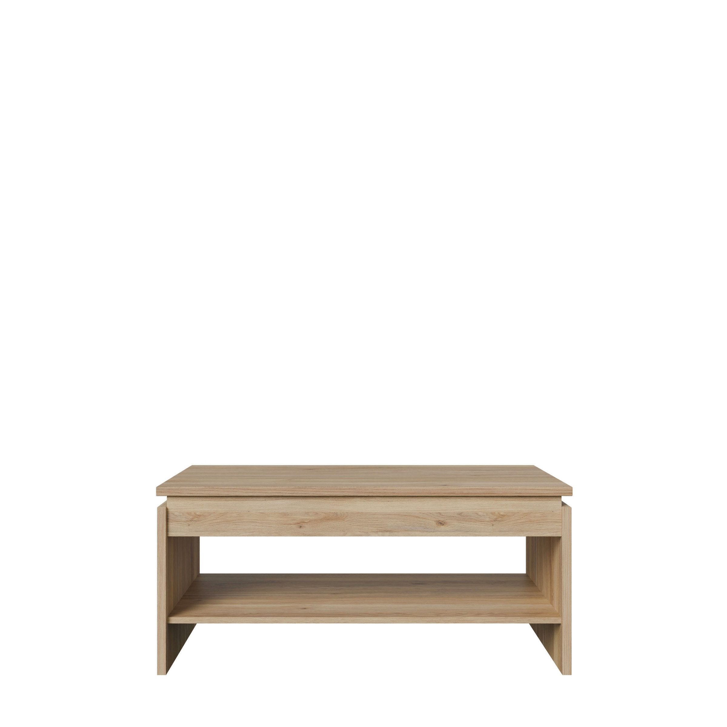 PREISBRECHER Couchtisch COFFEE TABLES, hochklappbar, Mauvella Eiche Dekor - 100x45,7x56cm (BxHxT)