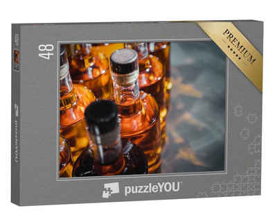 puzzleYOU Puzzle Spirituosenproduktion auf Basis von Ahornsirup, 48 Puzzleteile, puzzleYOU-Kollektionen Whisky