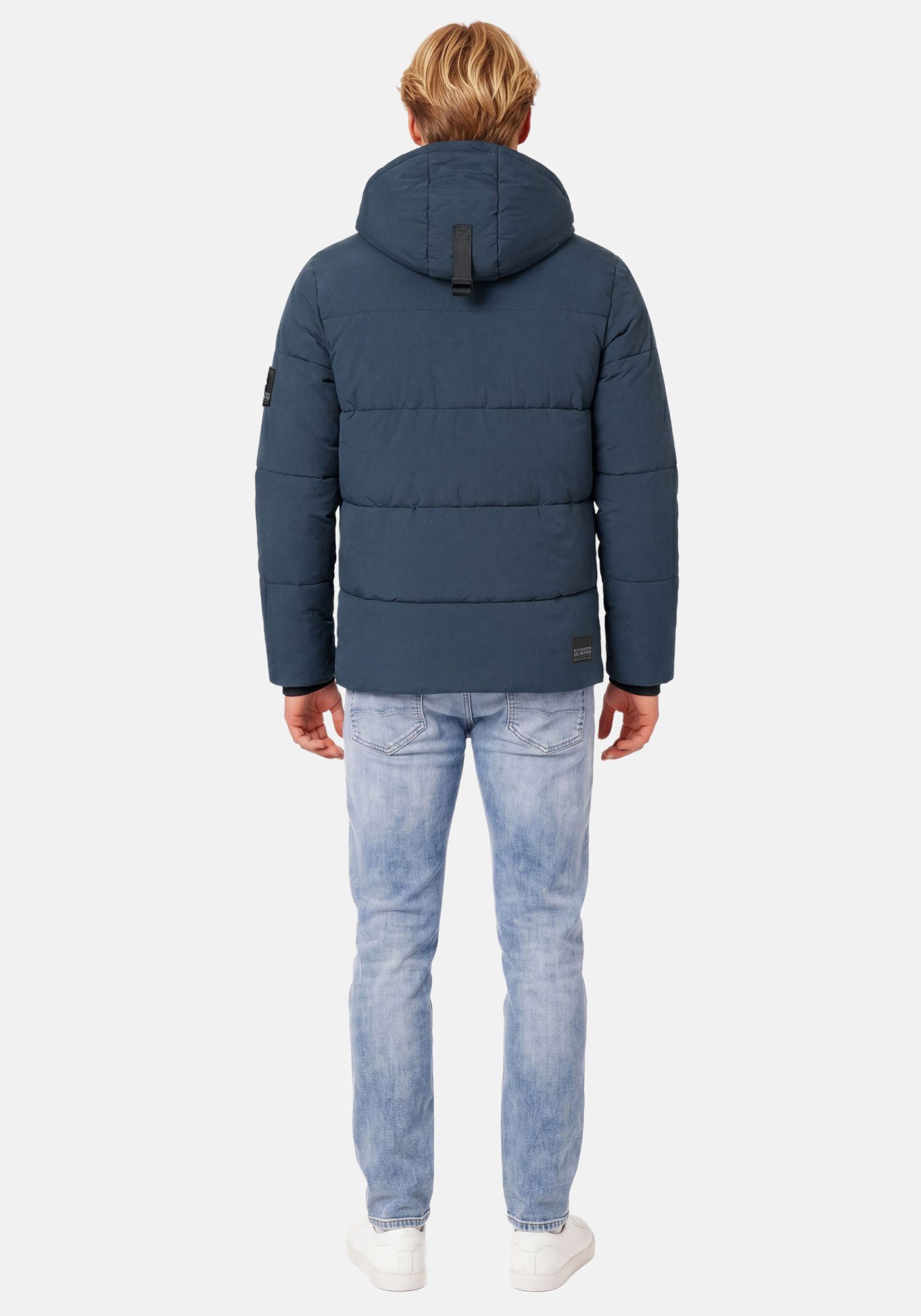 Alessandro Salvarini Winterjacke ASKelvin innen komplett mit warmem Teddyfell